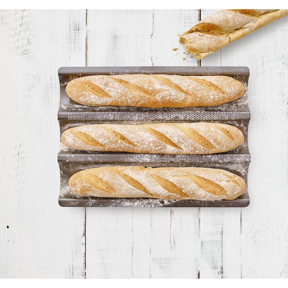 Birkmann Baguetteblech Easy Baking, Stahl