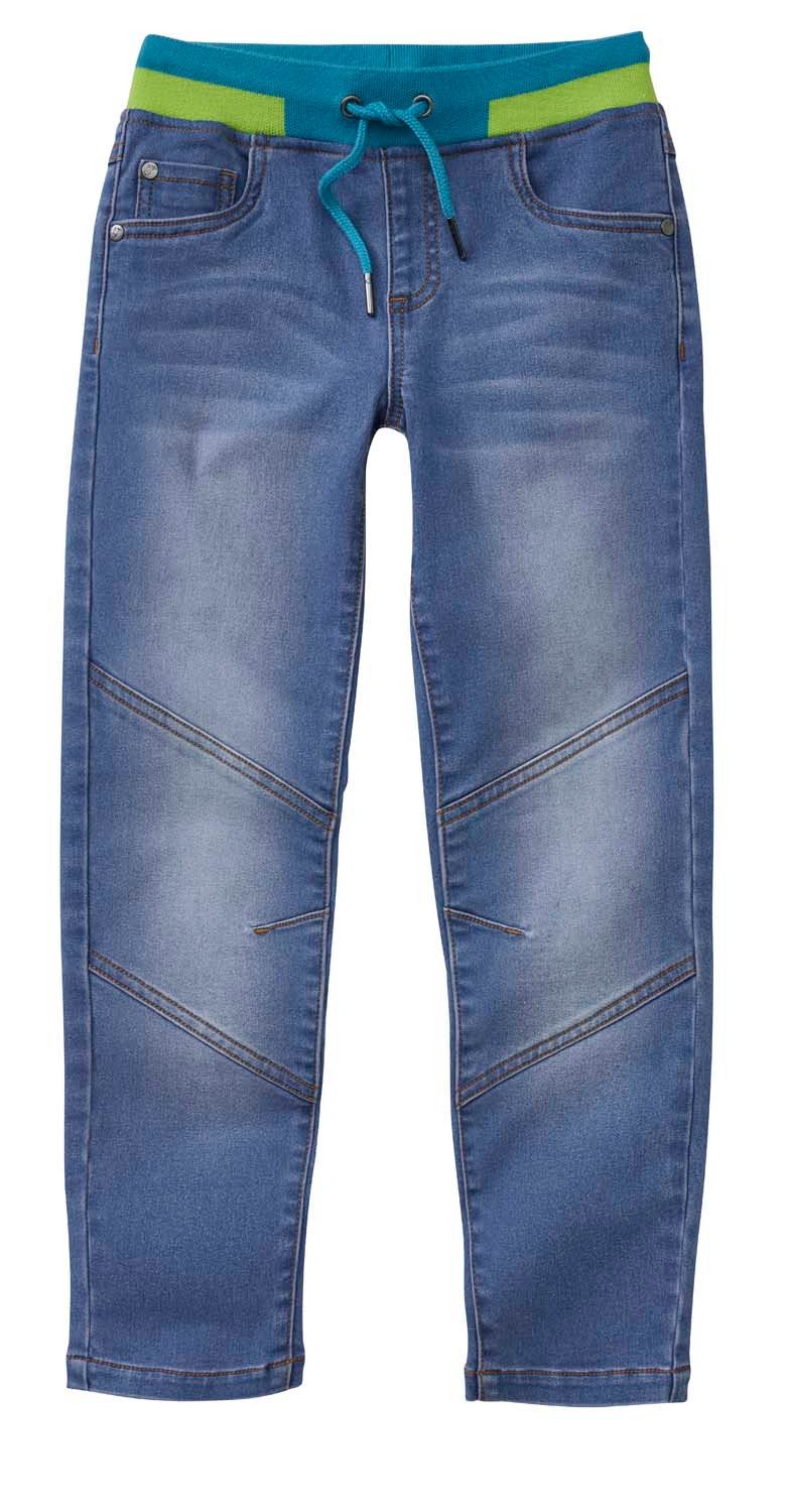 JAKO-O Gerade Jeans JAKO-O Bequemhose Kniebesatz Kinder Baby Jeansoptik