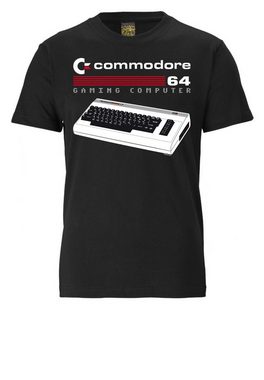 LOGOSHIRT T-Shirt Commodore - Gaming Computer mit coolem Print