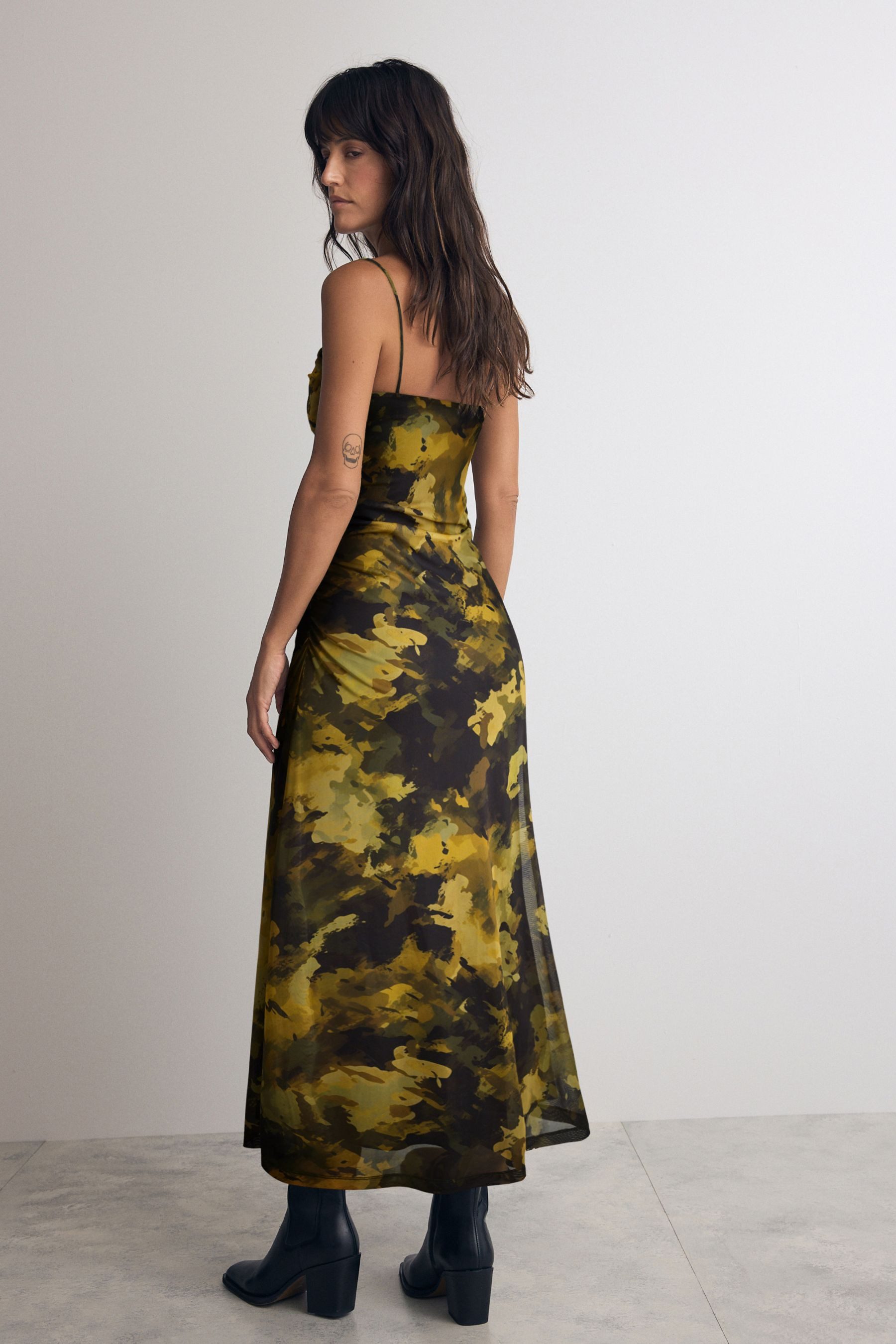 Next Jerseykleid Kew Collection geblümtes Trägerkleid günstig online kaufen