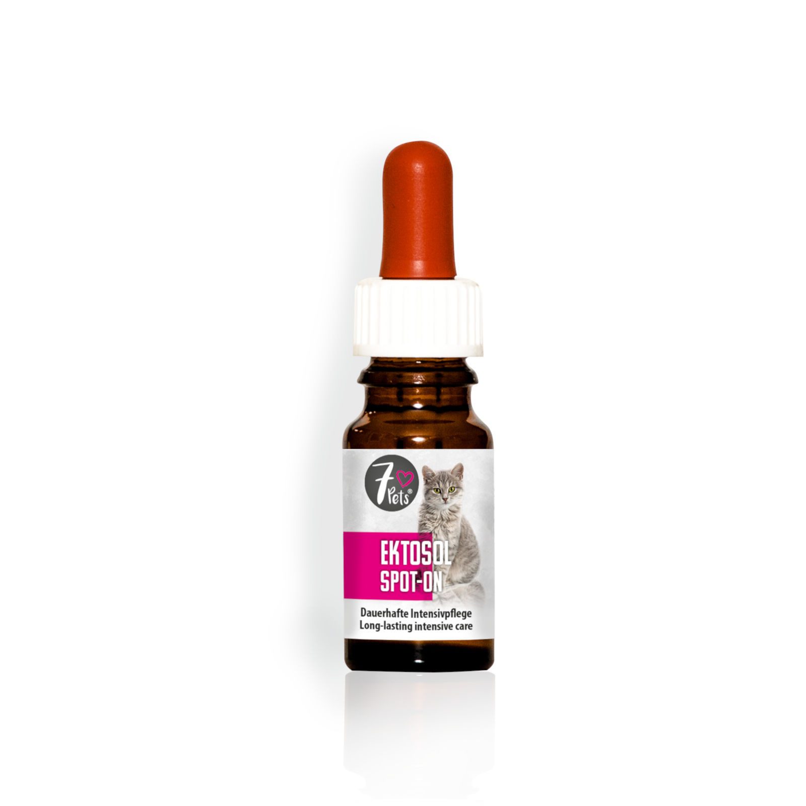 7Pets Zeckenschutzmittel Ektosol Spot on für Katzen 10 ml, 10 ml