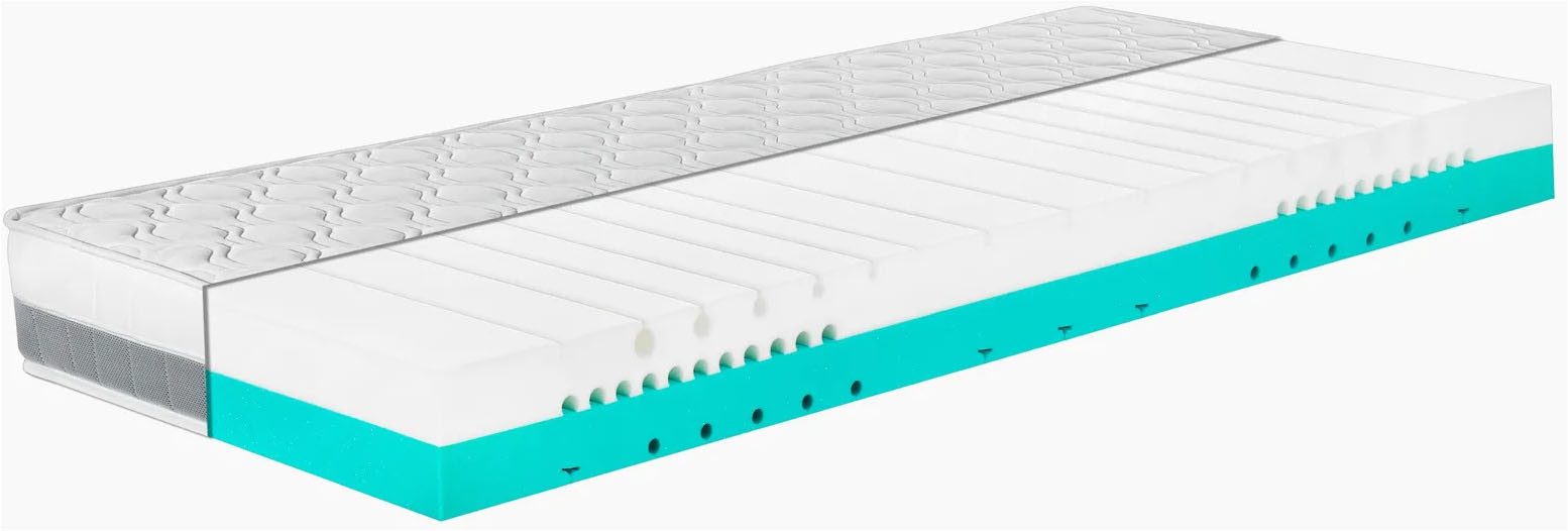 Komfortschaummatratze 18 cm Duo Wendematratze, ideale Partnermatratze, atmungsaktiv