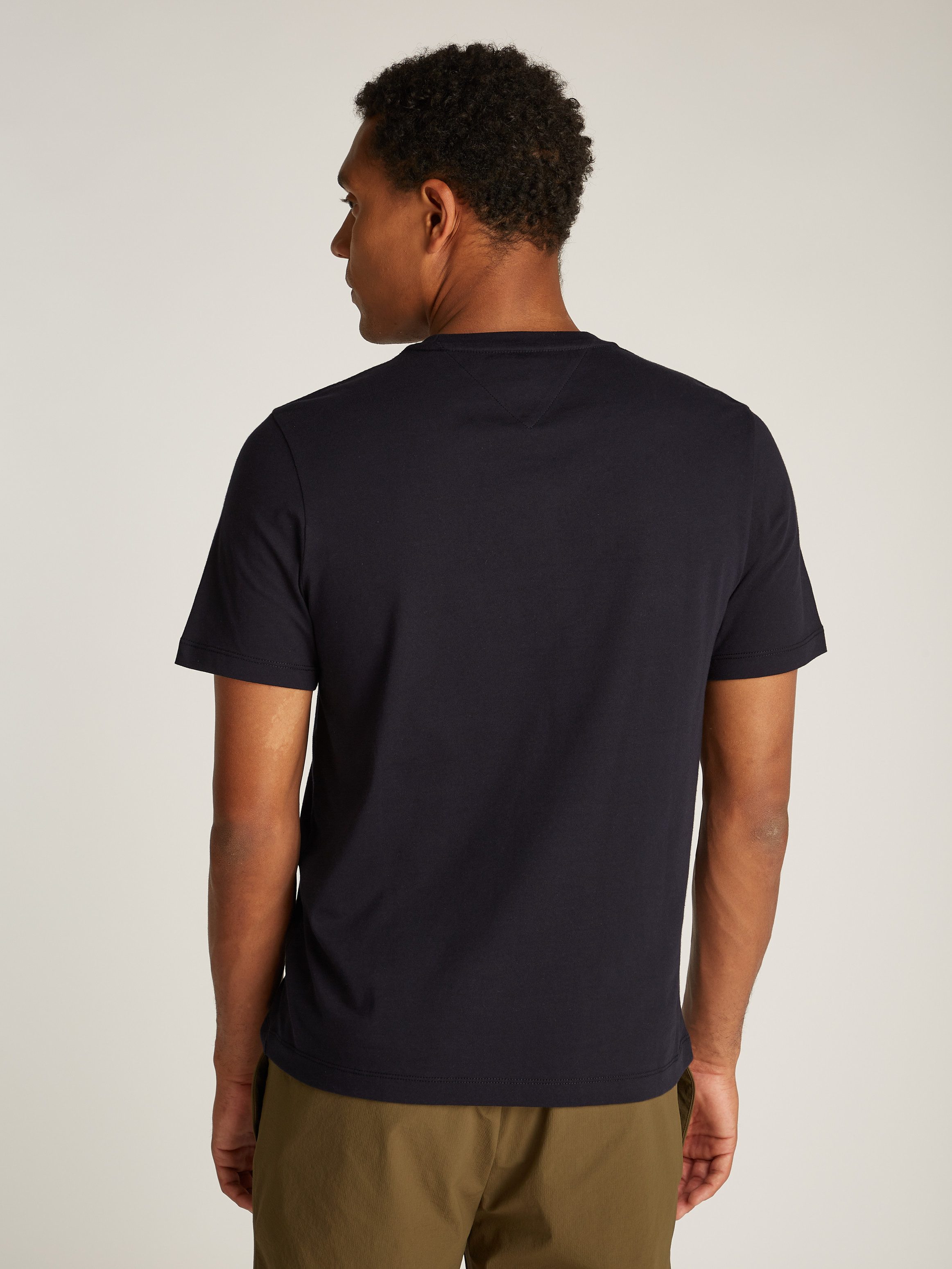 Tommy Hilfiger Rundhalsshirt HILFIGER CHEST STRIPE günstig online kaufen