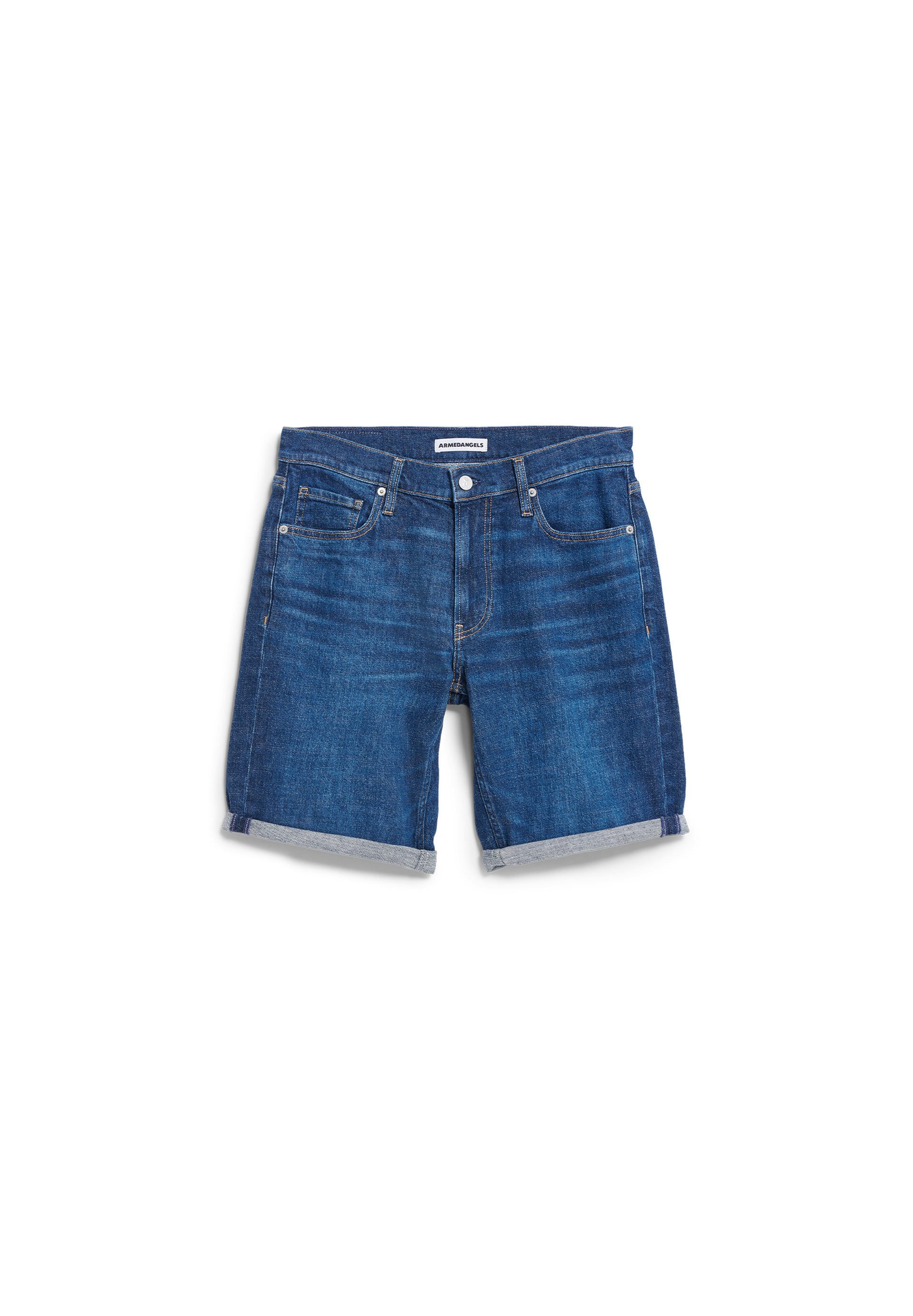 Armedangels Shorts NAAILO Jeans Shorts aus Bio-Baumwoll-Hanf Mix (Slim Fit)