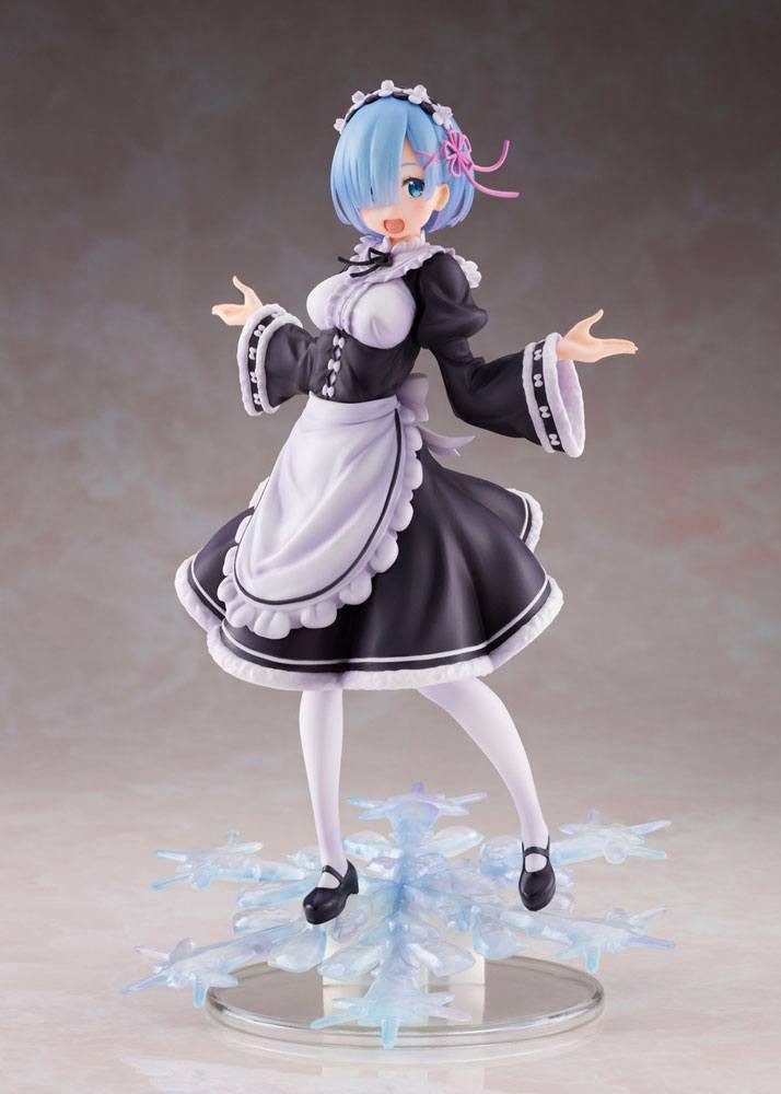 Taito Prize Merchandise-Figur Re:Zero - Starting Life in Another World AMP Rem Winter Maid Ver.