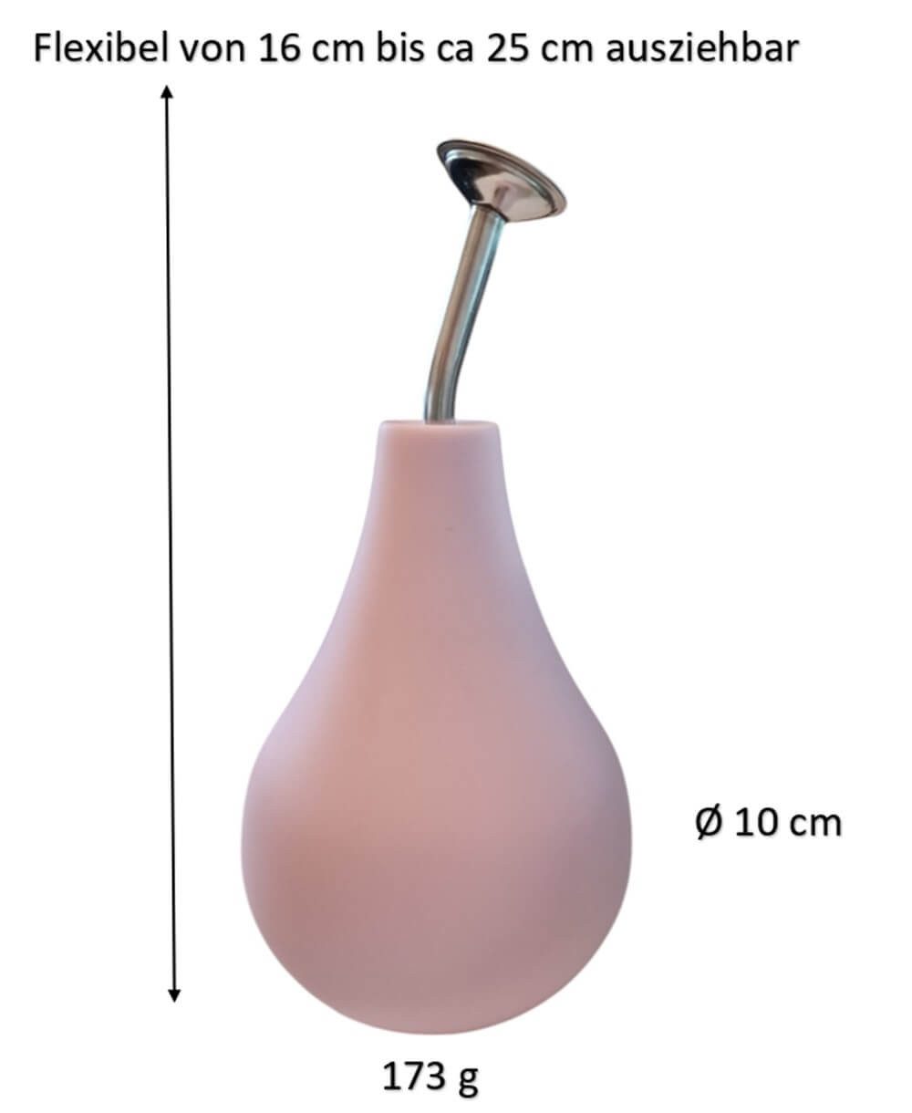 Dekowunder Gießkanne GROß ROSA Pflanzensprüher 490 ml – Zerstäuber für Blumen & Pflanzen