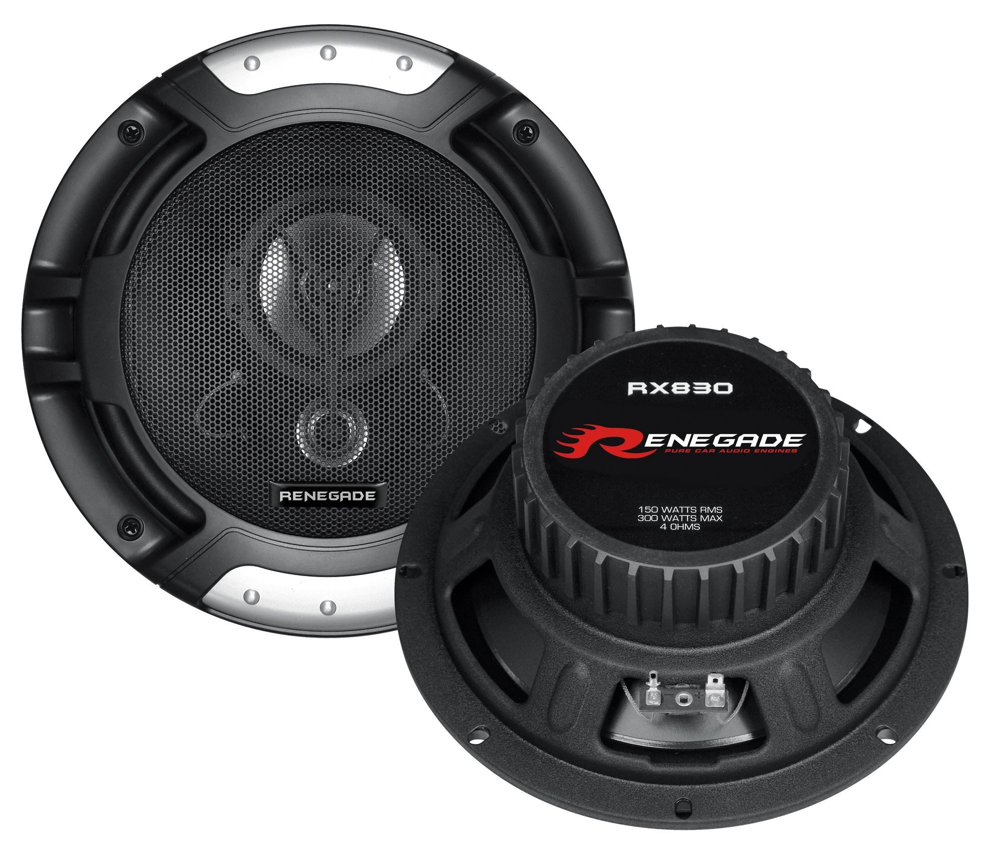 Renegade RX 830 20cm Triax-System Auto-Lautsprecher (150 W)