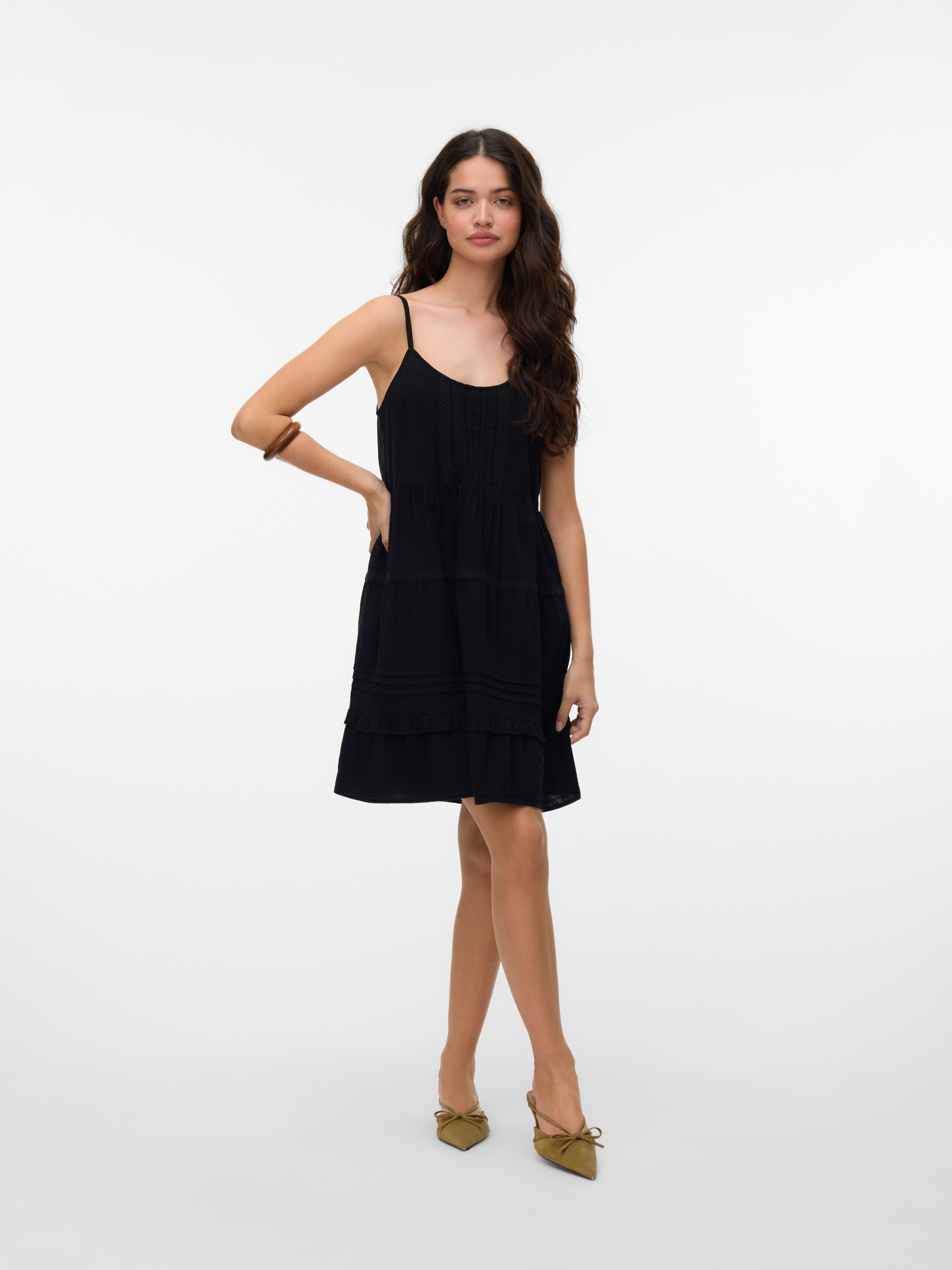 Vero Moda Trägerkleid VMPRETTY SHORT SINGLET DRESS WVN GA NOOS Sommerkleid günstig online kaufen
