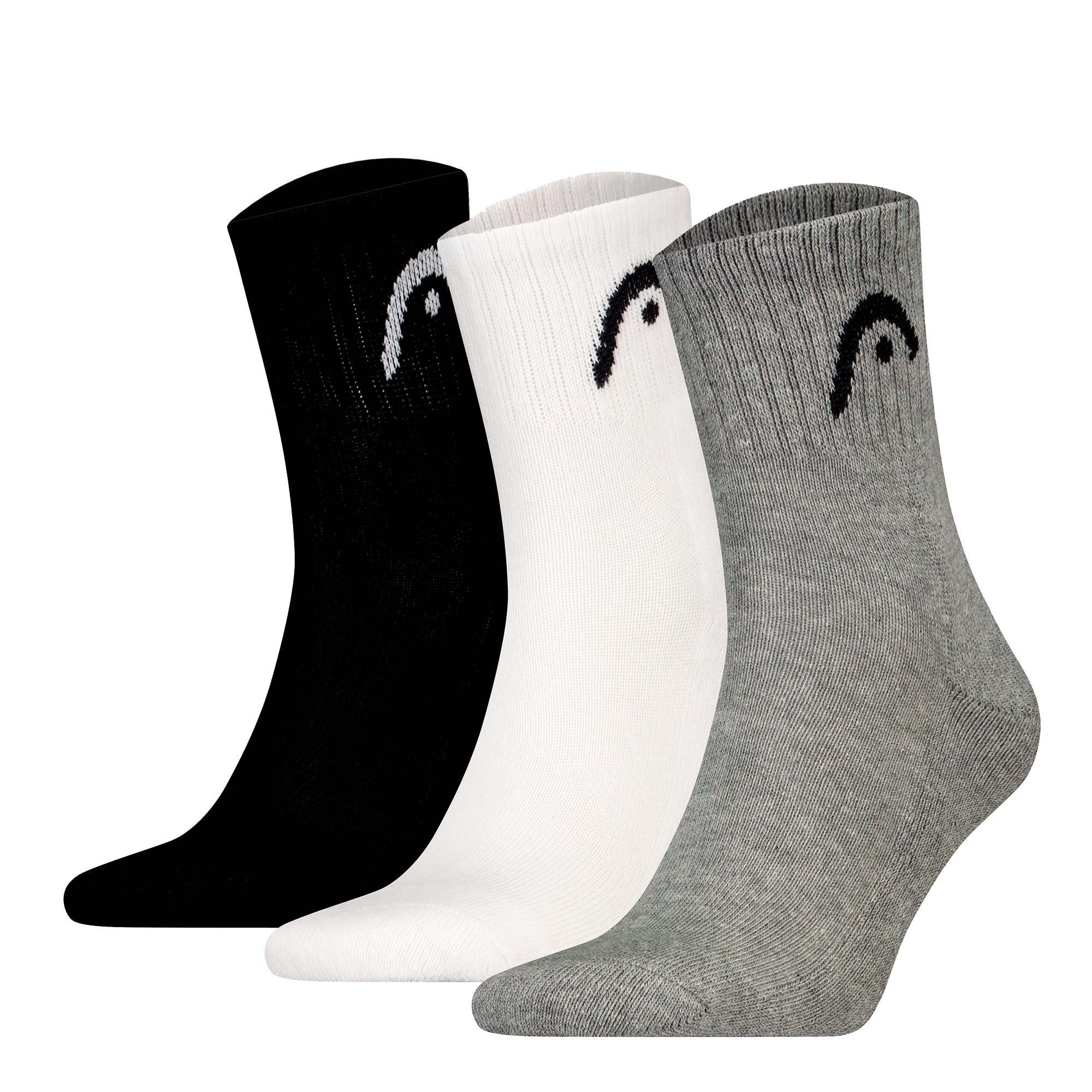 Head Sportsocken Unisex Socken 3er Pack Baumwolle (Packung, 3er Pack)