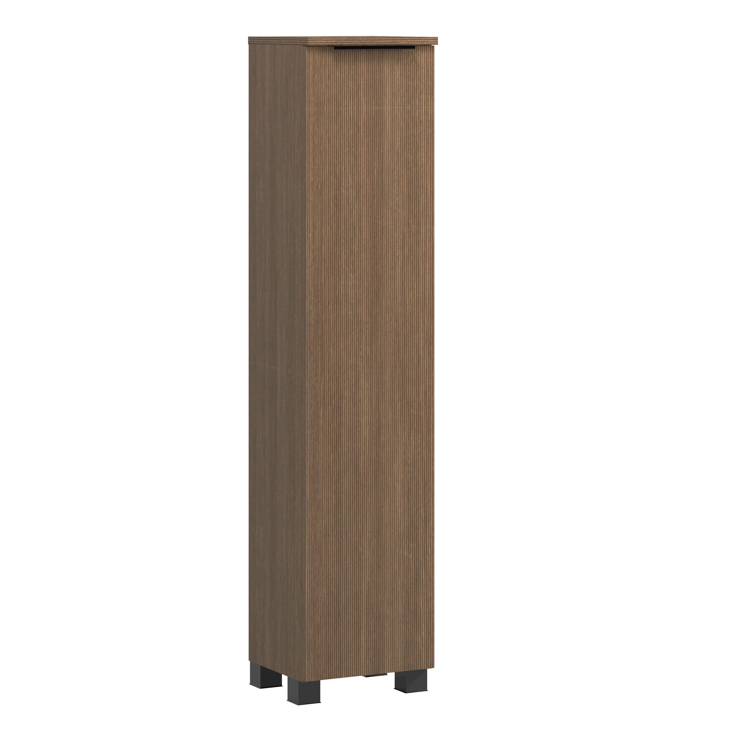 HELD MÖBEL Hochschrank in Canello-Eiche Dekor - 30x130x27cm (BxHxT)