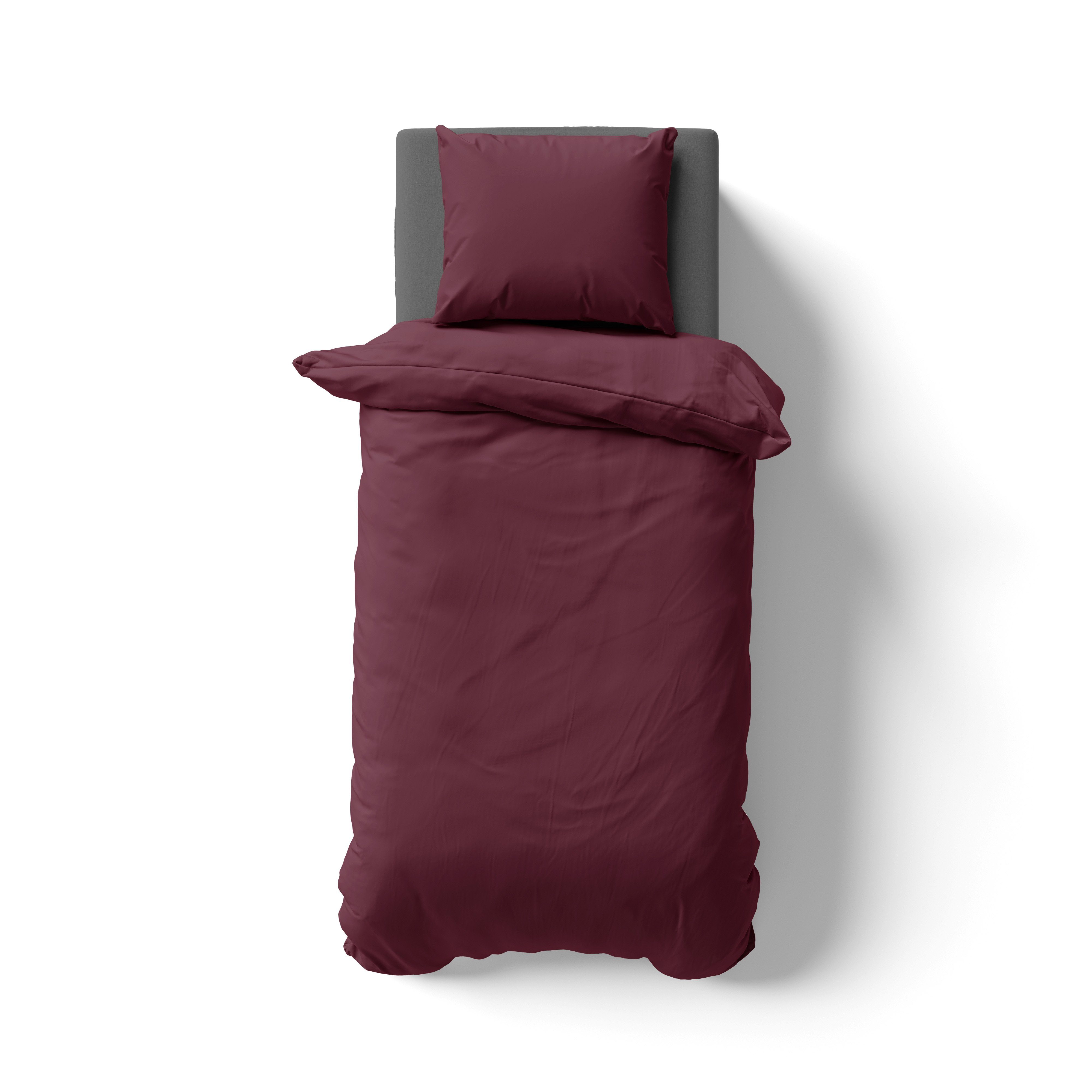 Hometex Premium Textiles Bettwäsche Mikrofaser Bettwäsche, mit Reißverschluss