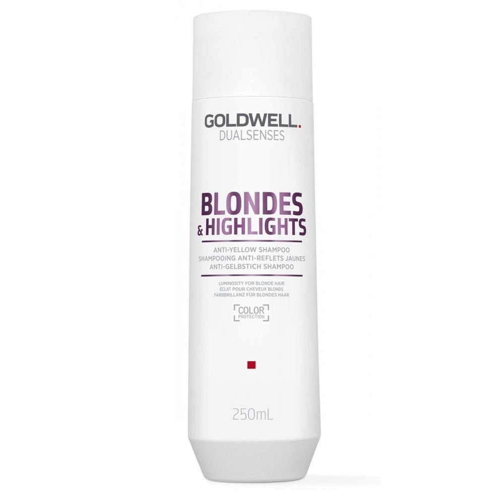 Highlights Goldwell Dualsenses Shampoo 250ml Haarshampoo Blondes & Anti-Yellow