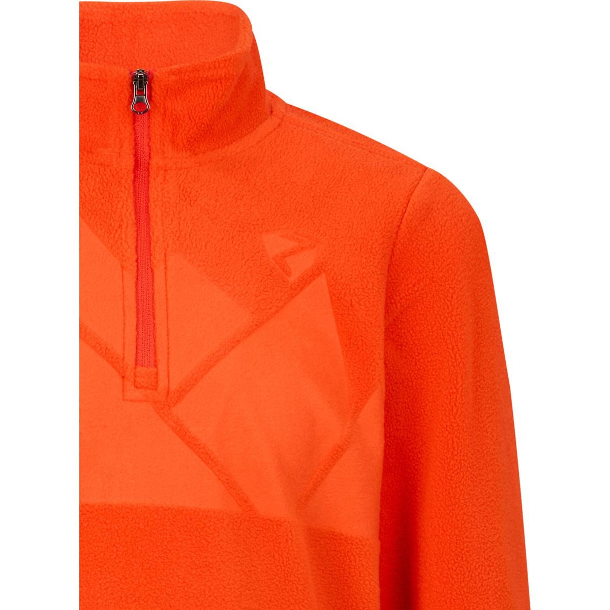 Ziener Fleecejacke Jonki-z Midlayer Junior Unisex Kuscheliger Midlayer aus Fleece mit modischer Prägung, ideal für