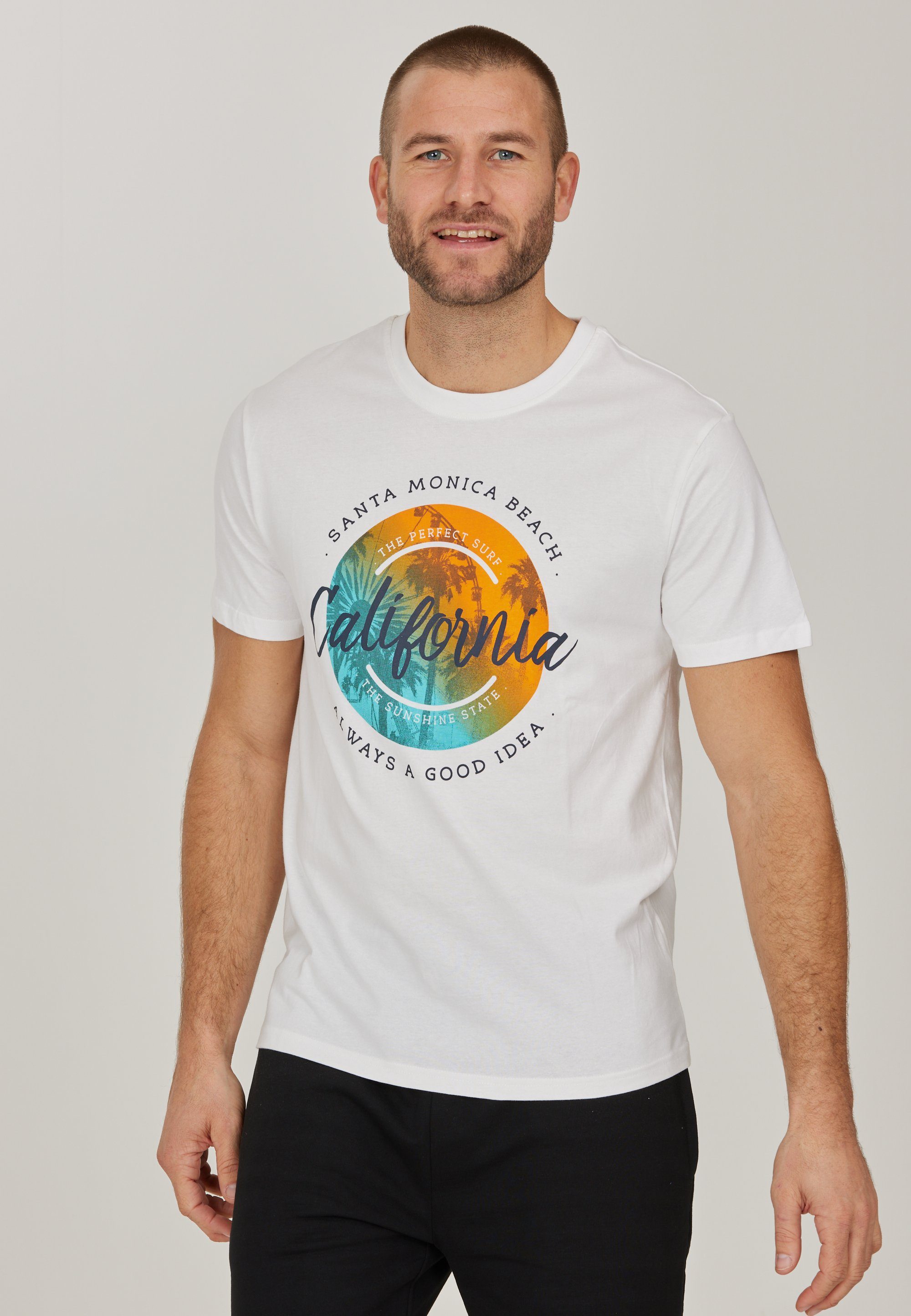 CRUZ T-Shirt "Edmund", mit coolem Print günstig online kaufen