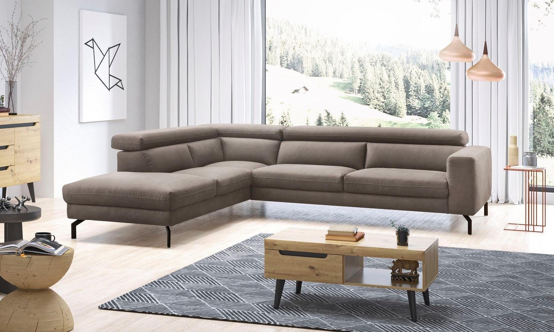 Places of Style Ecksofa Olanta, modern günstig online kaufen