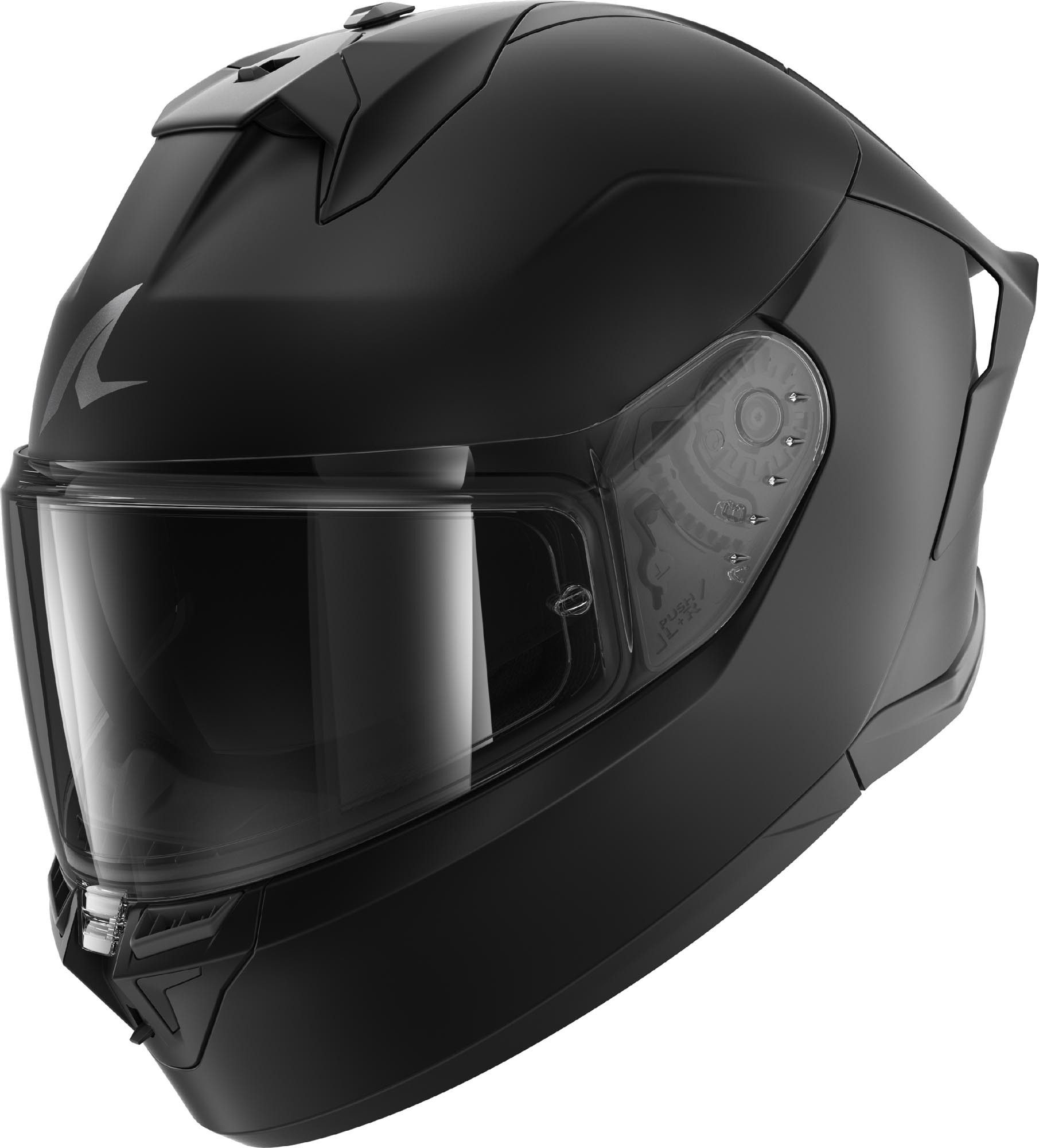 Shark Motorradhelm Skwal Cup Blank Helm, antifog beschichtet,vorbereitet für Kommunikationssystem,geeignet