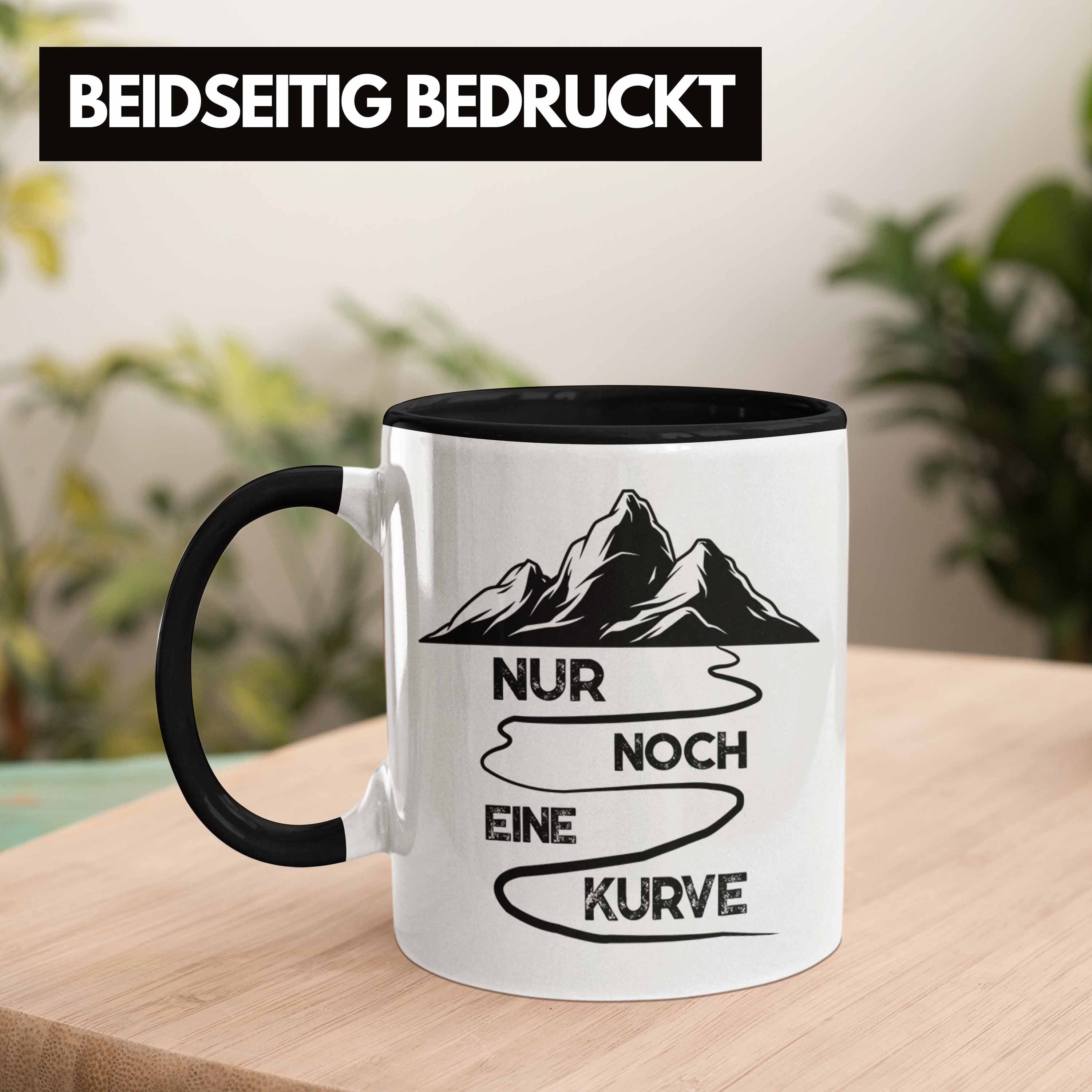 Berge Alpen - Wandern Geschenke Noch Tasse Trendation Tasse Wanderer Geschenkidee Nur Trendation Schwarz Kurve Geschenk Eine