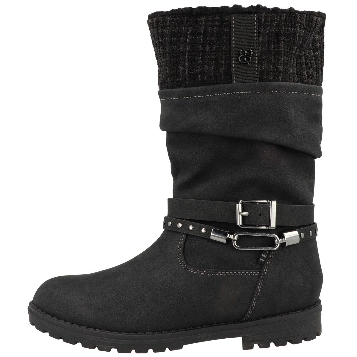 schwarz 5-46600-29 s.Oliver Mädchen Winterstiefel