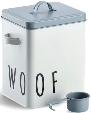 Zeller Present Vorratsdose Woof, Metall, (2-tlg), für Hundefutter