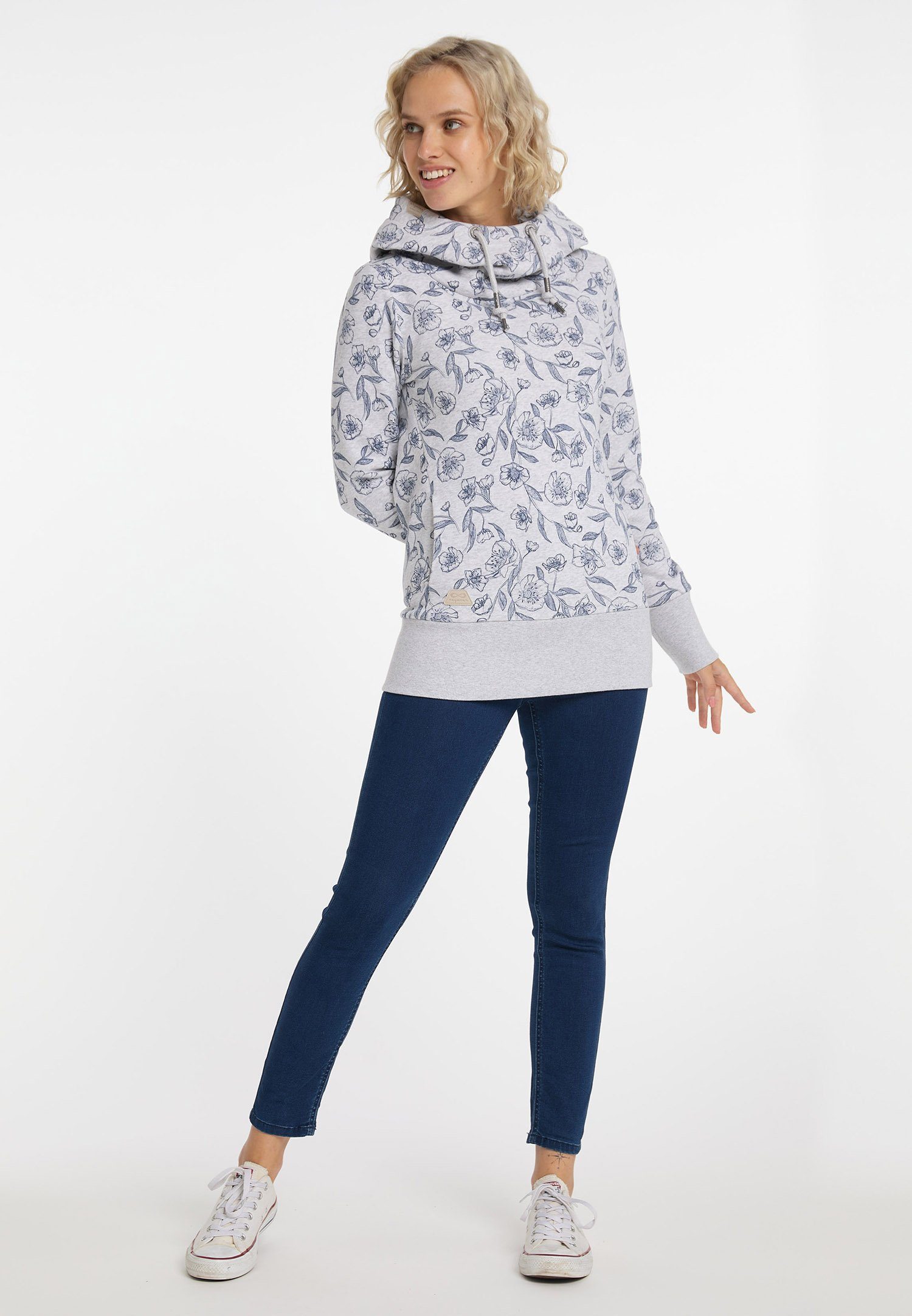 YODA Nachhaltige Sweatshirt PRINT 3003 & Vegane light grey Ragwear Mode
