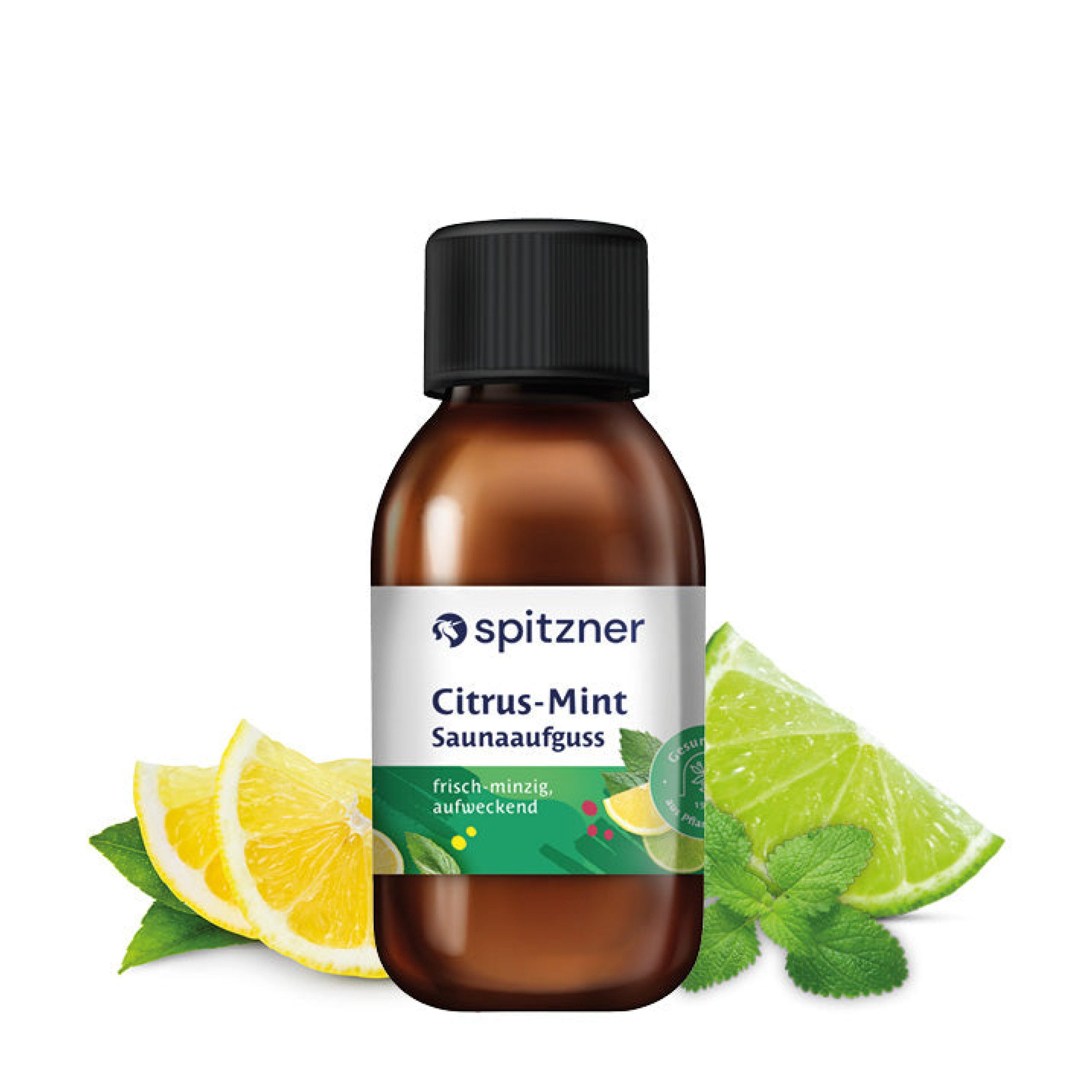 Spitzner Aufgusskonzentrat Spitzner Saunaaufguss Set Vital & Frisch 3x125 ml Wellness Sauna