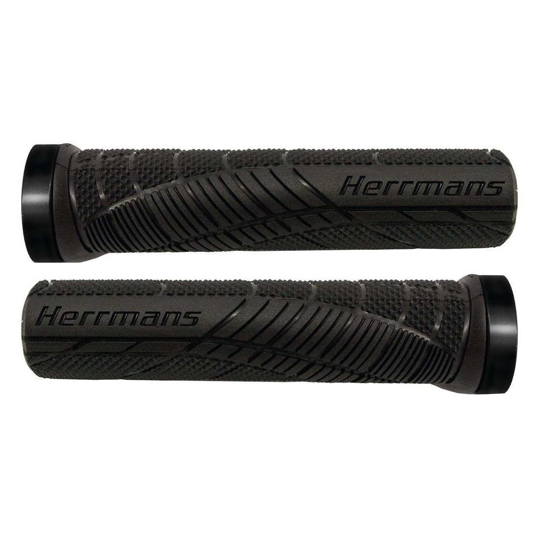 Herrmanns Fahrradlenkergriff Lenkergriffe "Shark Lock", 130 mm, Ø 22 mm (2-St)