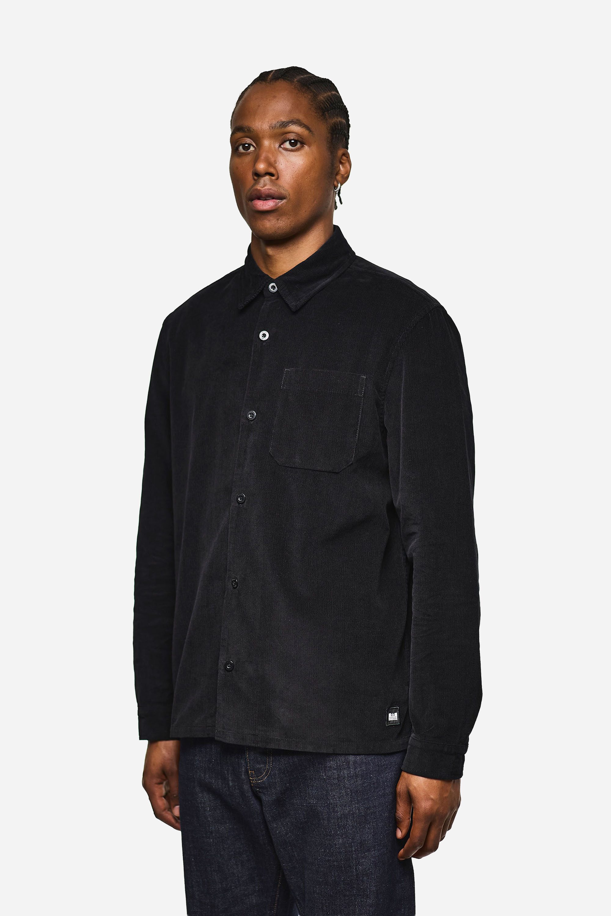 Weekend Offender Kurzarmshirt WELCH CORD OVERSHIRT Herren Überhemd Herren, leichte Hemdjacke, Feincord, Jackenhemd, Sale