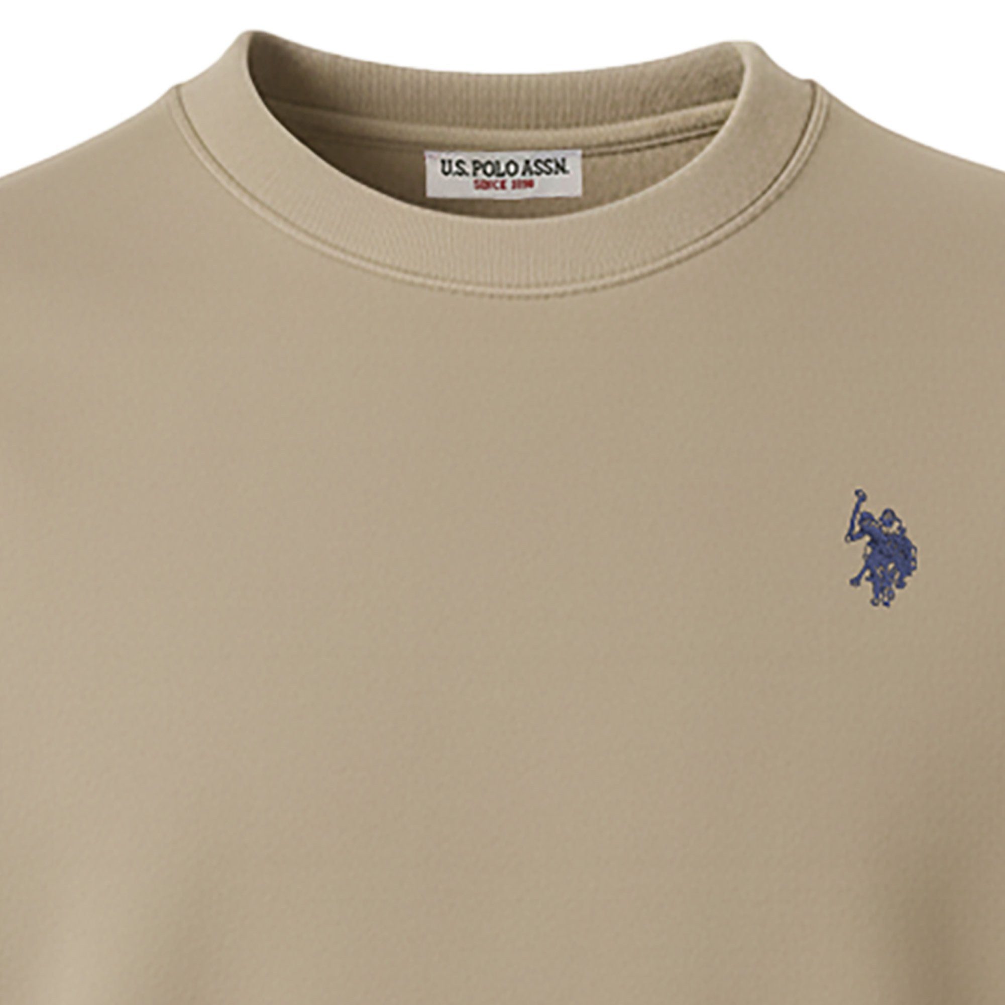 U.S. Polo Assn. Sweatshirt Herren Sweatshirt 1er Pack Baumwolle (Packung, 1er Pack) – Bild 3 von 3
