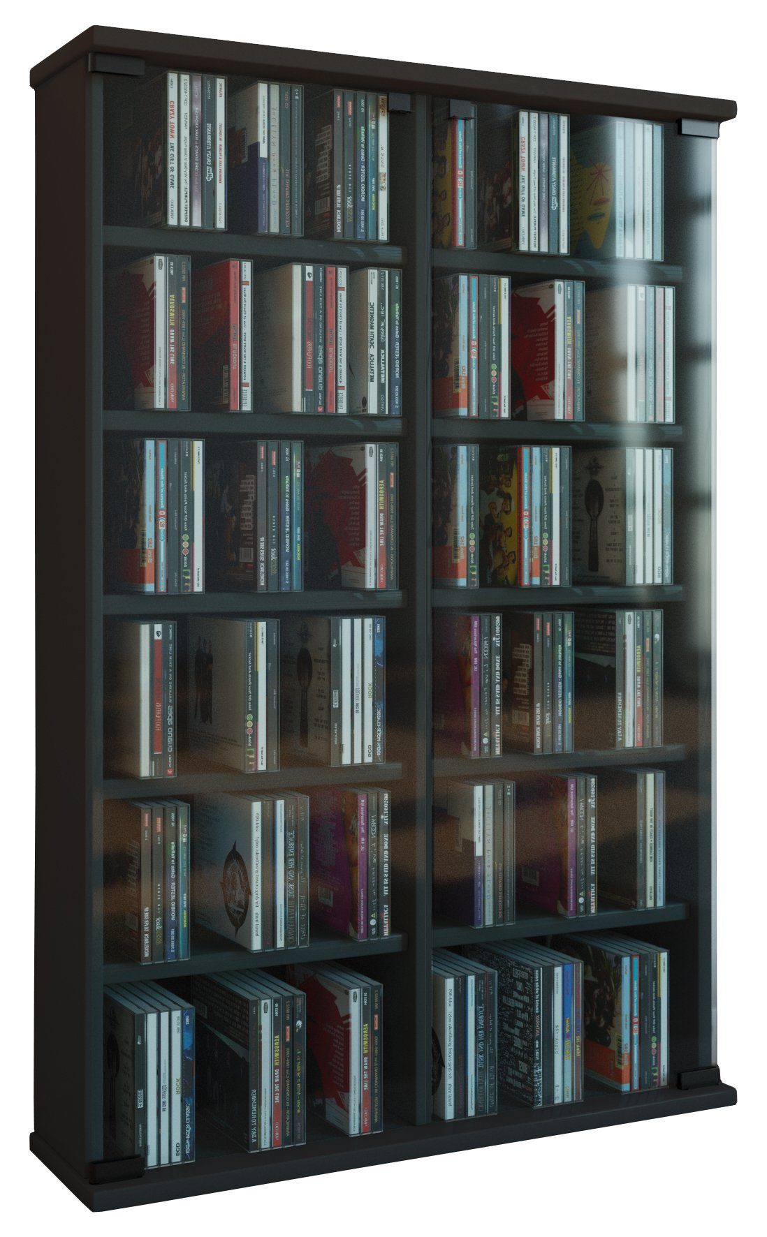 VCM CD-Regal Holz CD DVD Stand günstig online kaufen