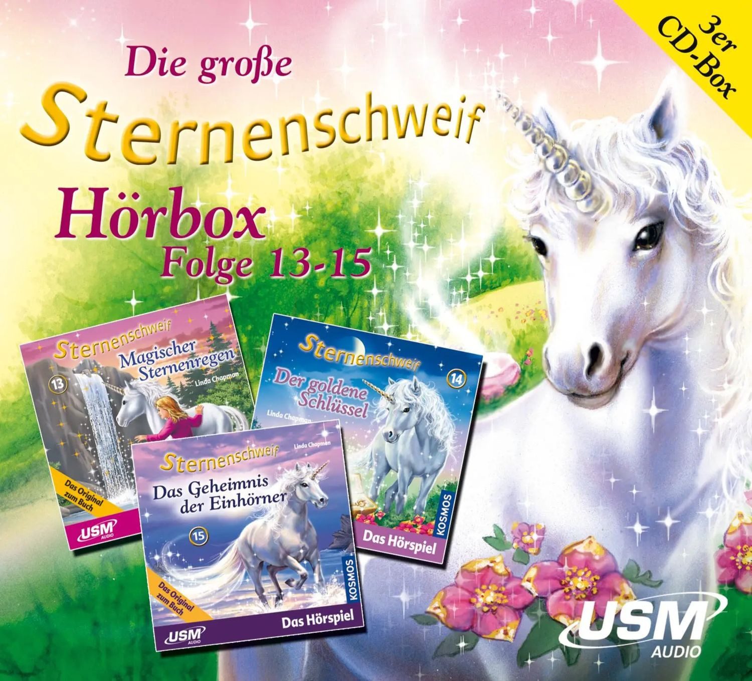 United Soft Media Hörspiel Die große Sternenschweif Hörbox Folge 13-15