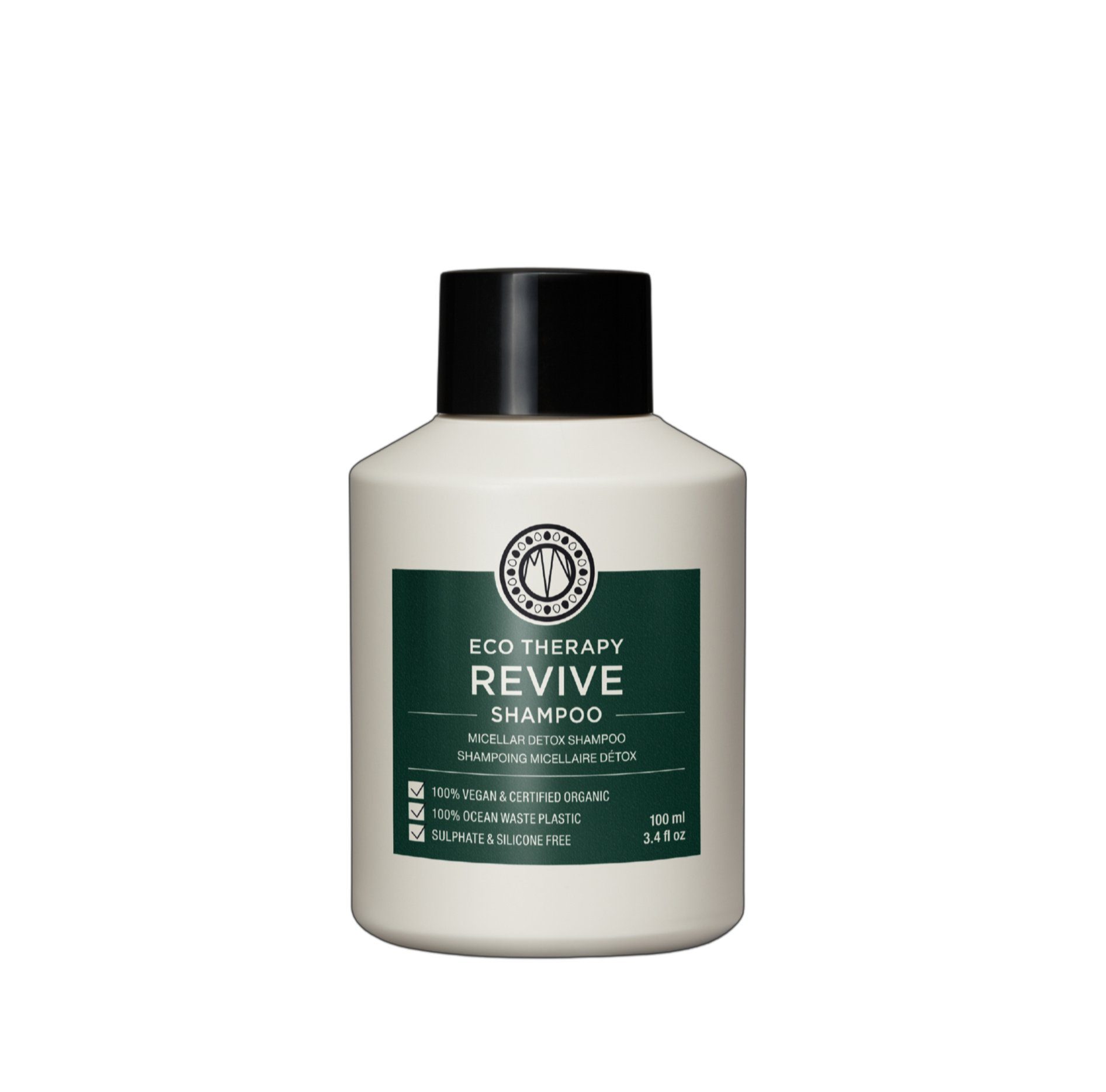 Eco Haarshampoo 98% Revive Shampoo, Inhaltstoffe tiefenereinigend, Feuchtigkeitsspenend, Maria Nila natürliche 1-tlg., Therapy