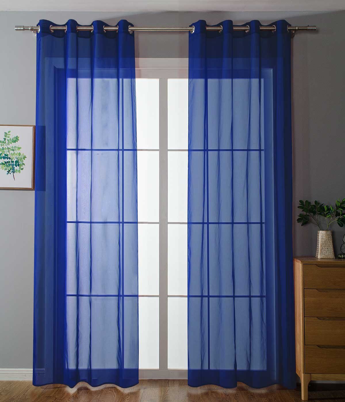 Gardinenbox Gardine, Ösen (2 St), transparent, günstig online kaufen