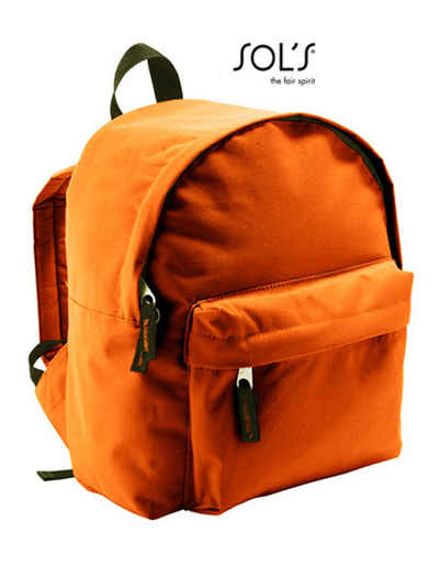 SOLS Kinderrucksack »Mini Backpack Wanderrucksack«, Geräumiges Mittelfach mit Doppel-Reißverschluss