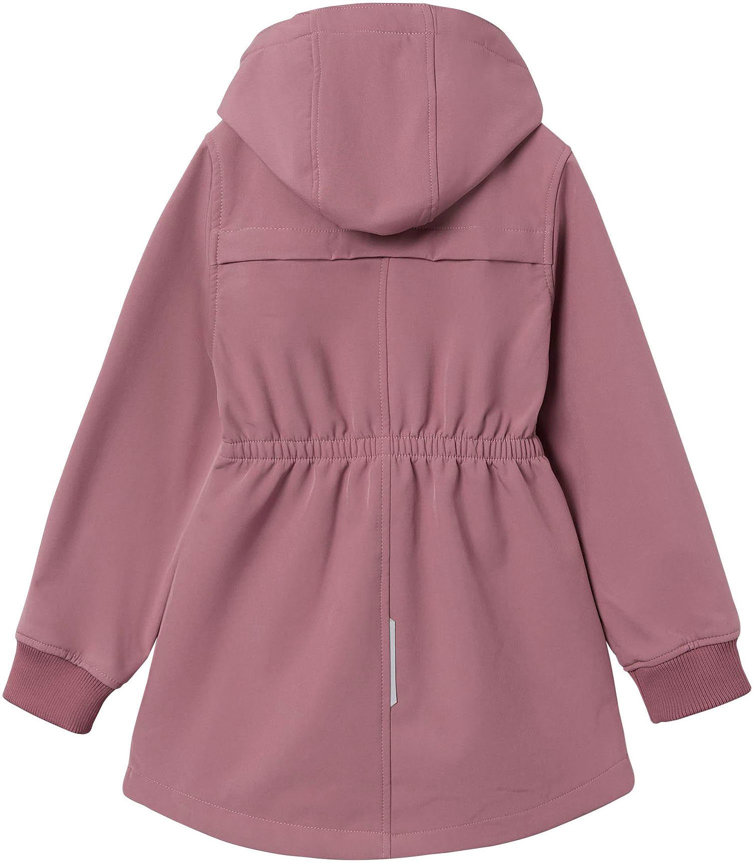 Wistful Regenjacke It BUTTONS NKFALFA08 JACKET LONG Name FO Mauve