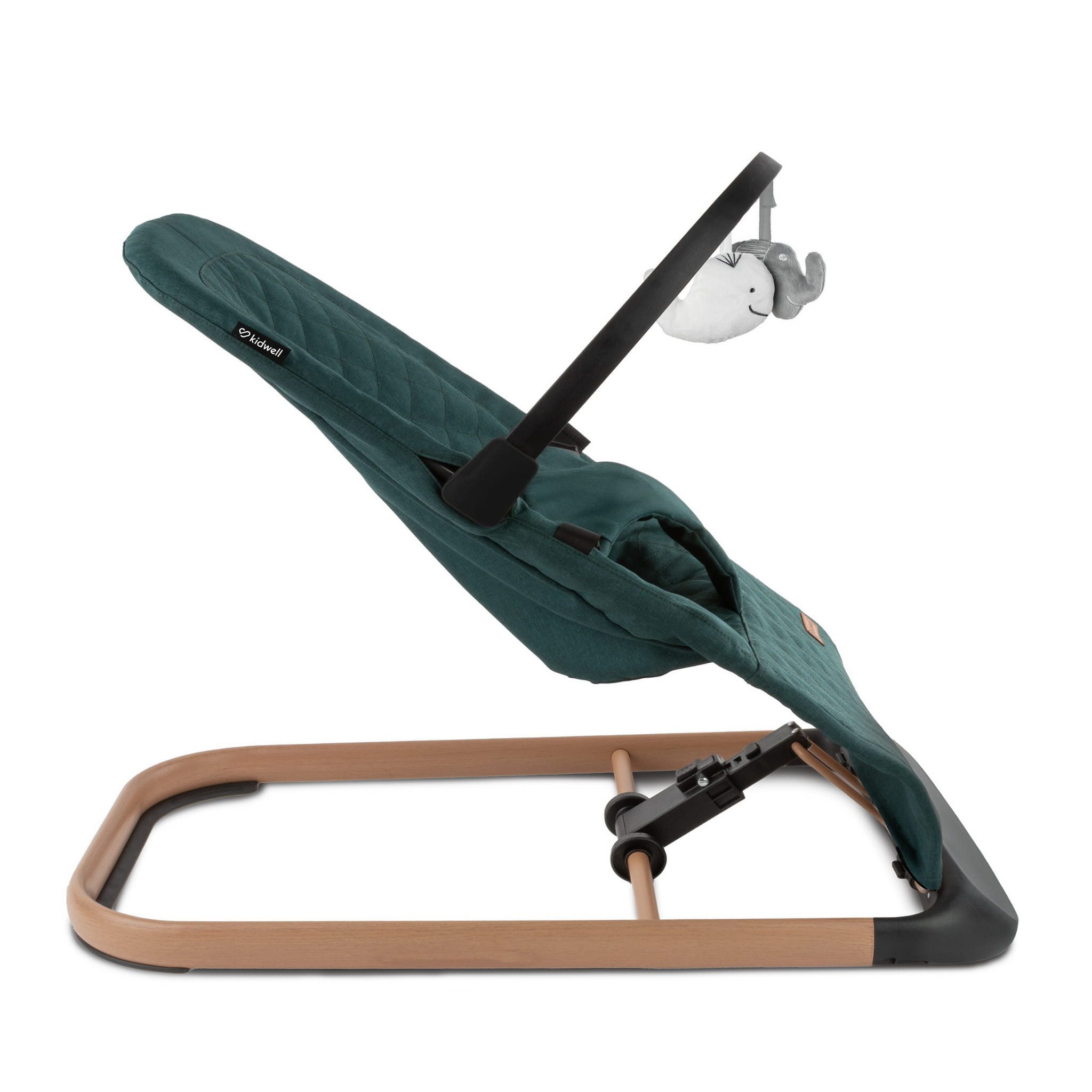 COIL Babywippe Baby Bouncer, Babyschaukel, Schaukelstuhl, 3-Stufen-Verstellung, Anti-Rutsch-Elemente, ergonomische Polsterung
