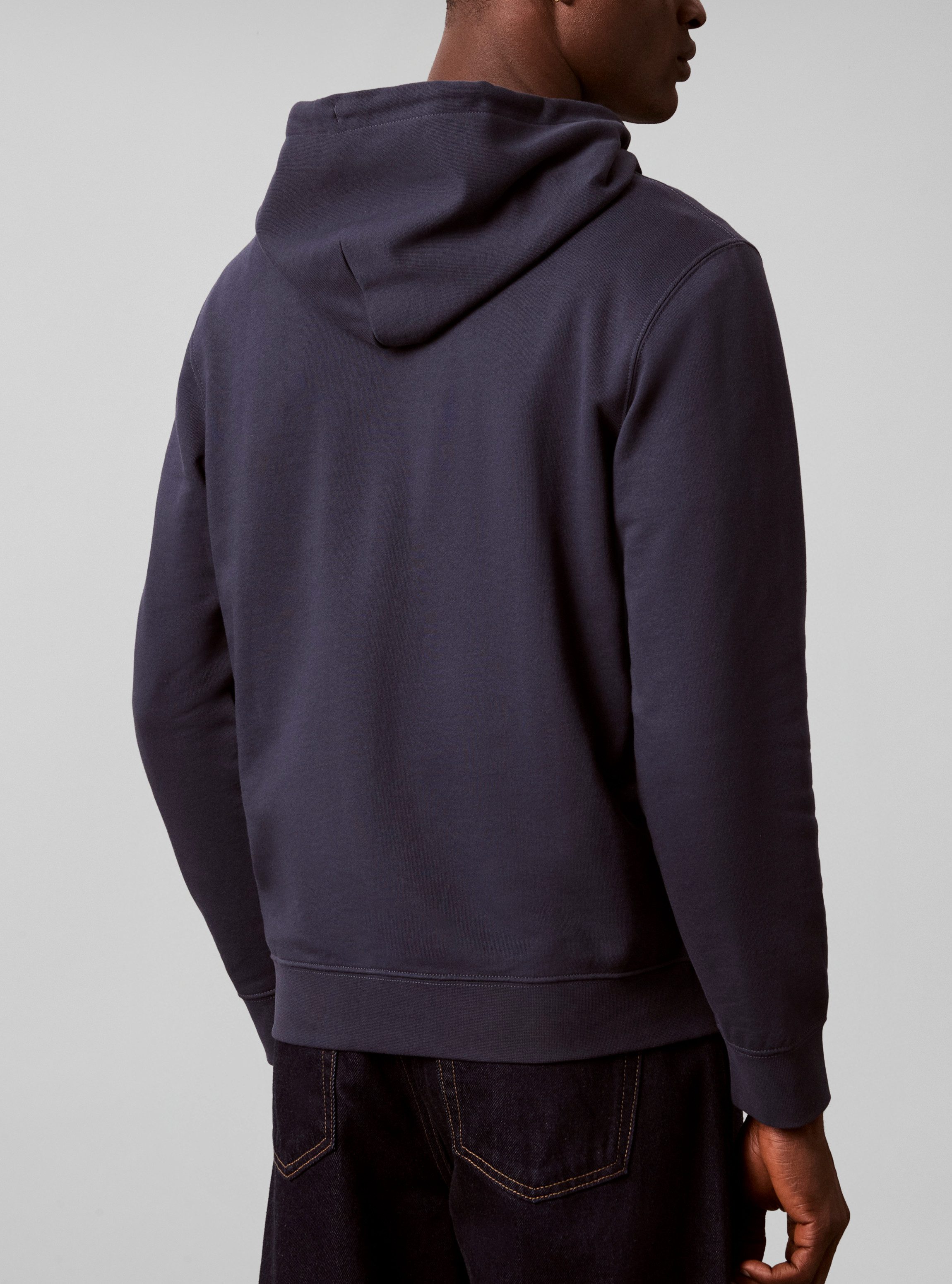 Calvin Klein Jeans Kapuzensweatshirt WOVEN HOODIE Regular fit mit Kapuze – Bild 4 von 5