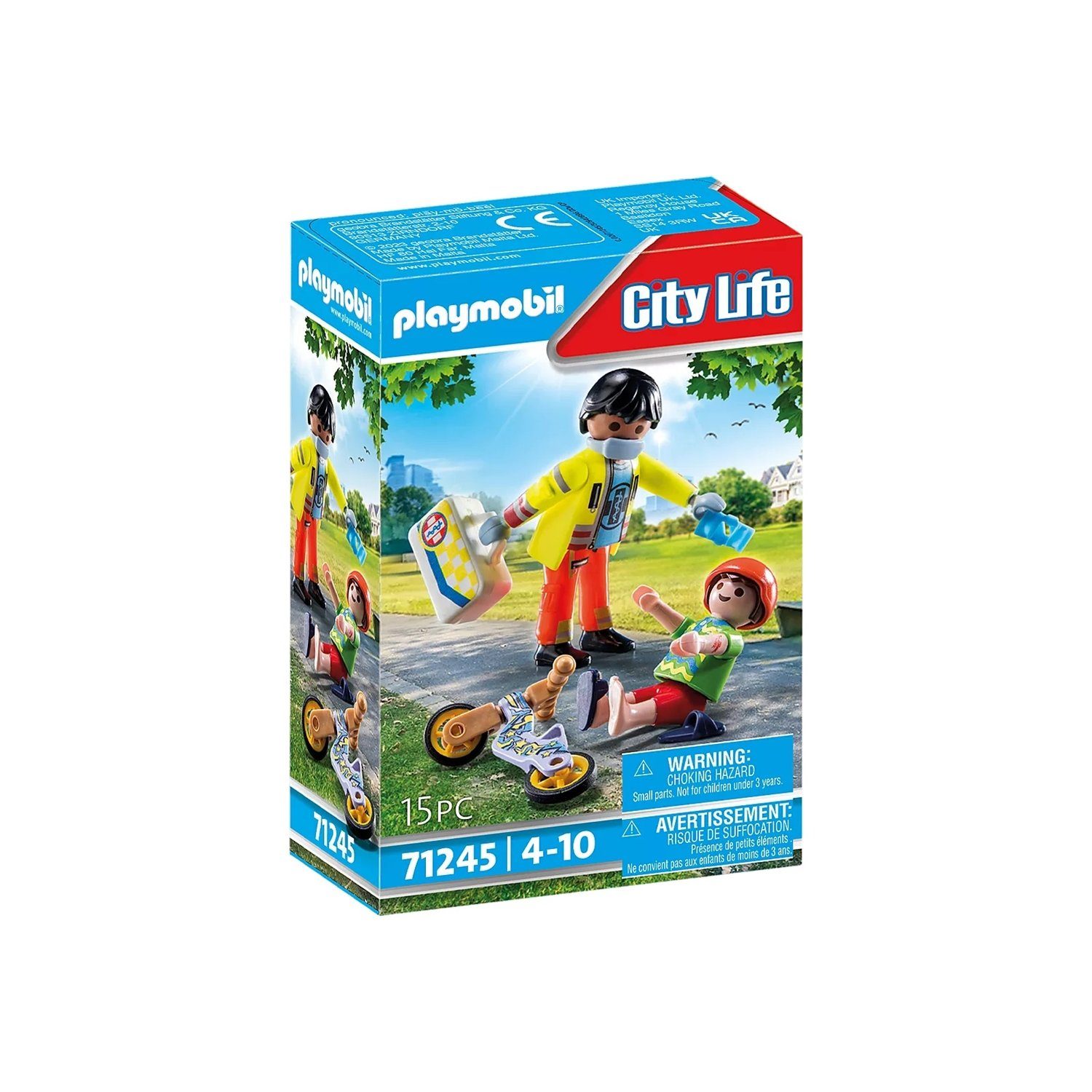 Playmobil® 71245 Sanitäter mit Patient Konstruktions-Spielset günstig online kaufen