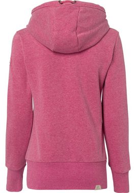 Ragwear Sweatjacke NESKA ZIP O mit extra breiten Bündchen