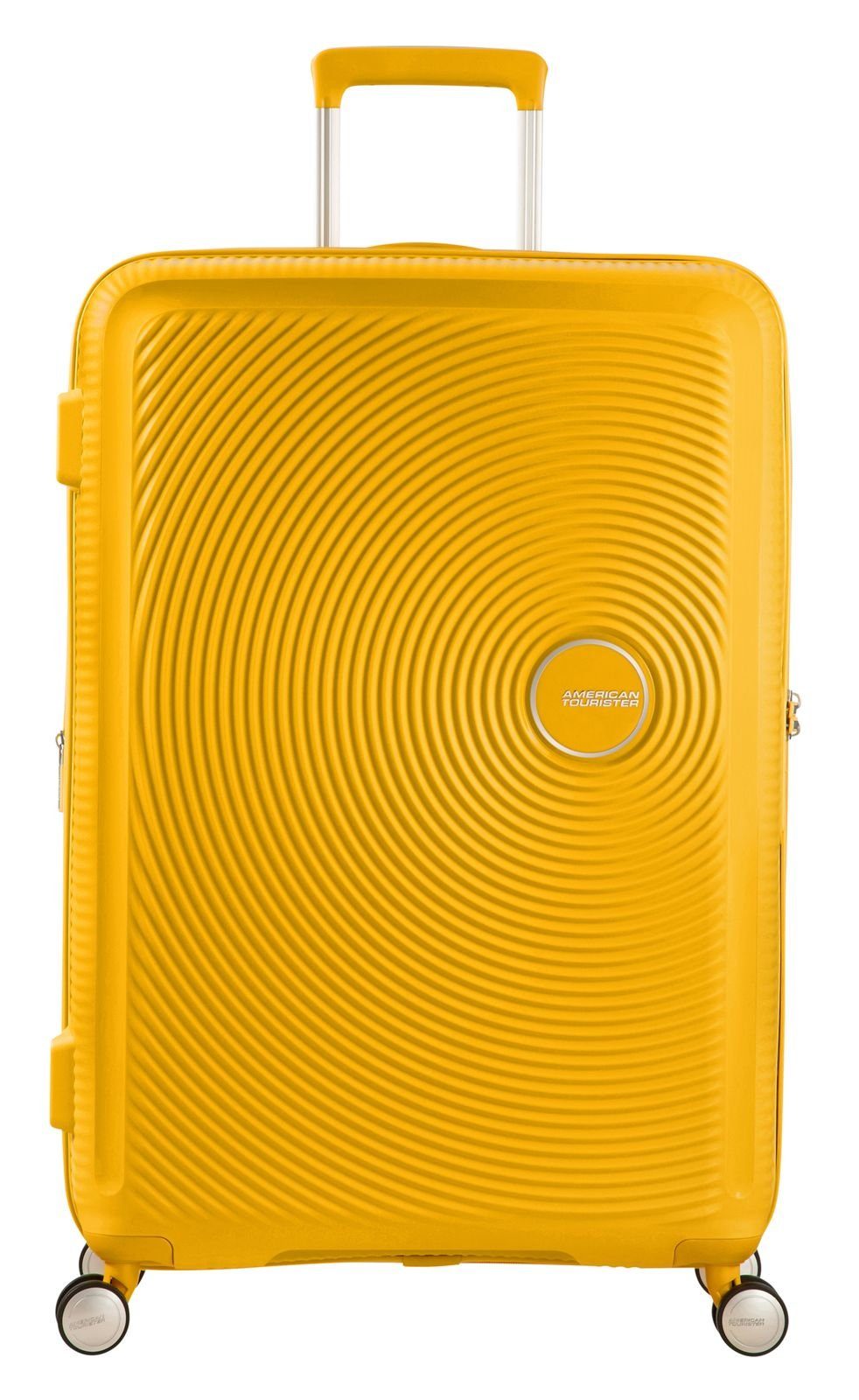 American Tourister® Hartschalen-Trolley Soundbox, 4 Rollen Golden Yellow