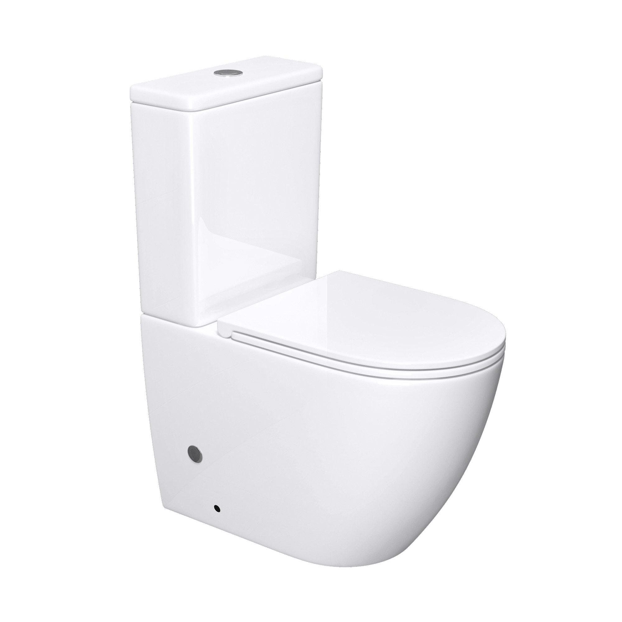 Mai & Mai Tiefspül-WC Spülrandlos StandWC + Spülkasten + WC-Sitz (mit Soft- günstig online kaufen