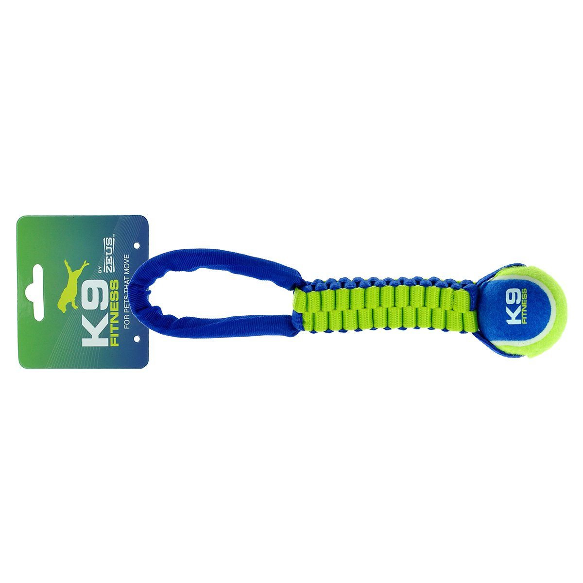 Zeus Tiertau K9 Zugschlaufe mit Tennisball