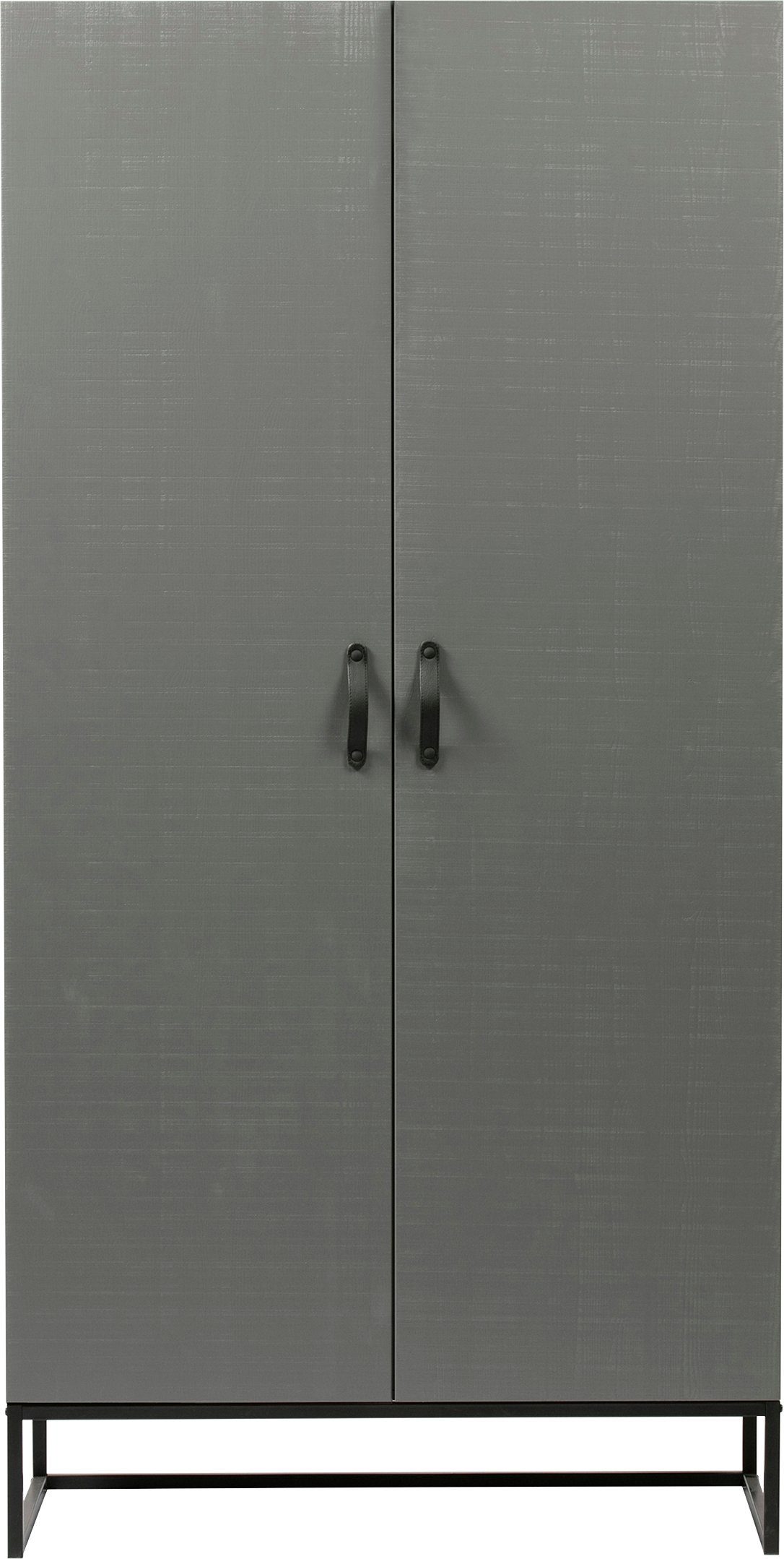 WOOOD Garderobenschrank Morris mit Kleiderstange, massiv Kiefer H 195 cm x B 100 cm