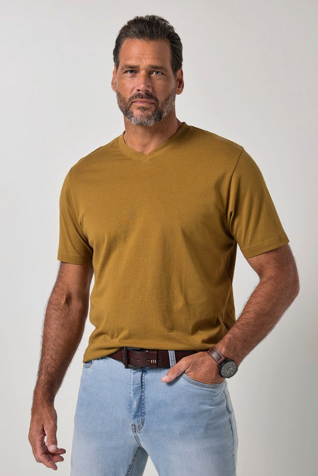 JP1880 T-Shirt T-Shirt Basic V-Ausschnitt