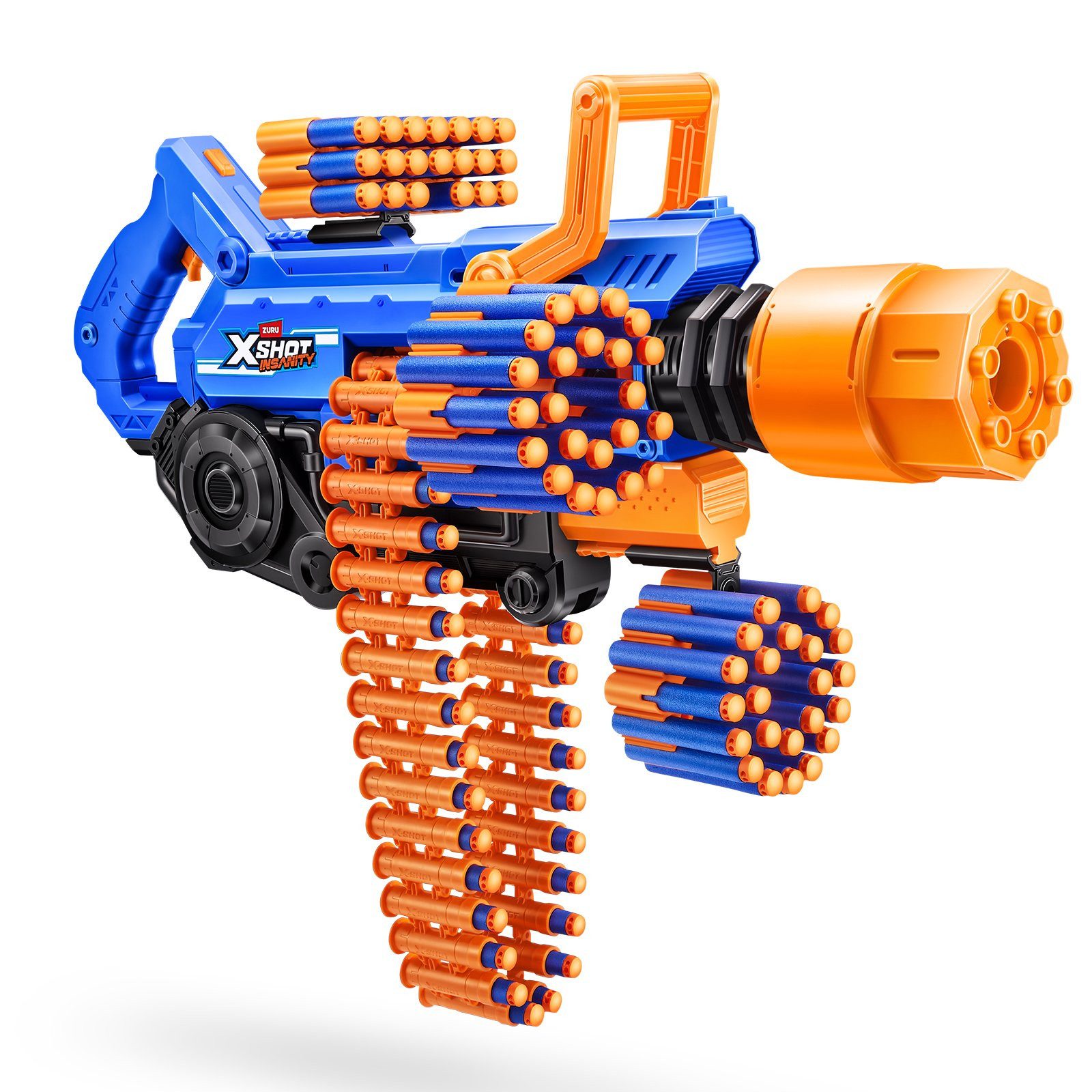 ZURU Blaster XSHOT Insanity Smoking Barrel, Erlebe das nächste Level der Blaster-Action mit dem XSHOT Insanity Sm