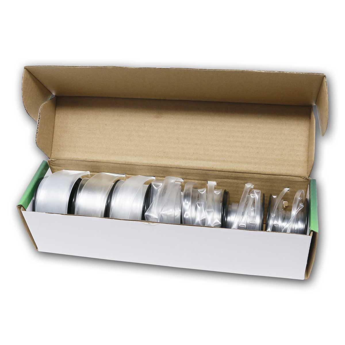 world-trading-net Schrumpfschlauch Schrumpfschlauch Service Kit Transparent 7 tlg