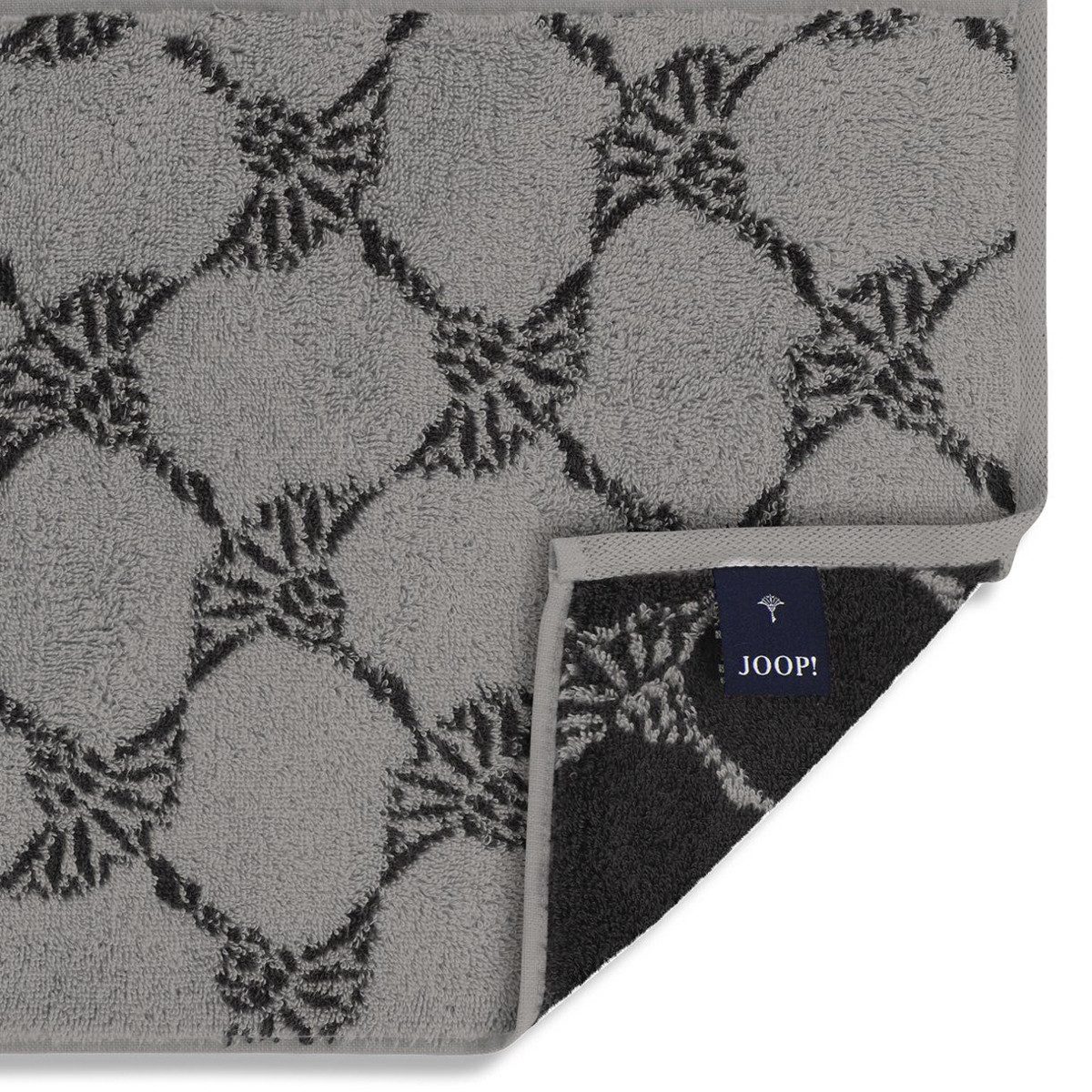 JOOP! Handtuch 2 Stück Joop! Gästetuch Cornflower 1721-77 platin 30x50, Wal günstig online kaufen