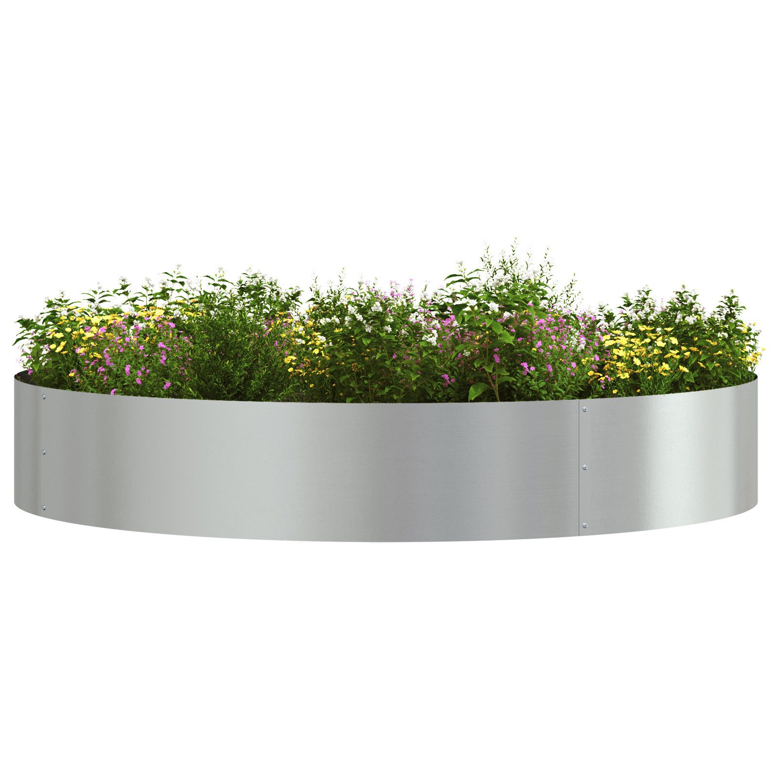 vidaXL Blumentopf Verzinkte Metallpflanzer Verzinkt Verzinktes günstig online kaufen