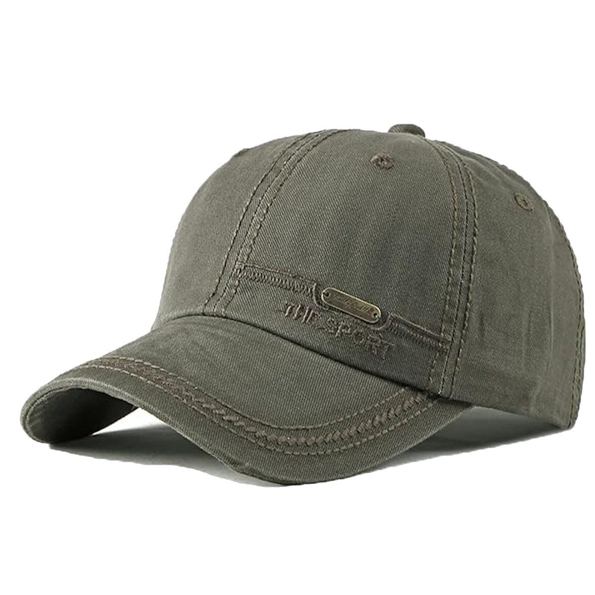 Sporty Baseball Cap Classic Basic Vintage Style Used Washed Look Retro Baseballcap vintage Look