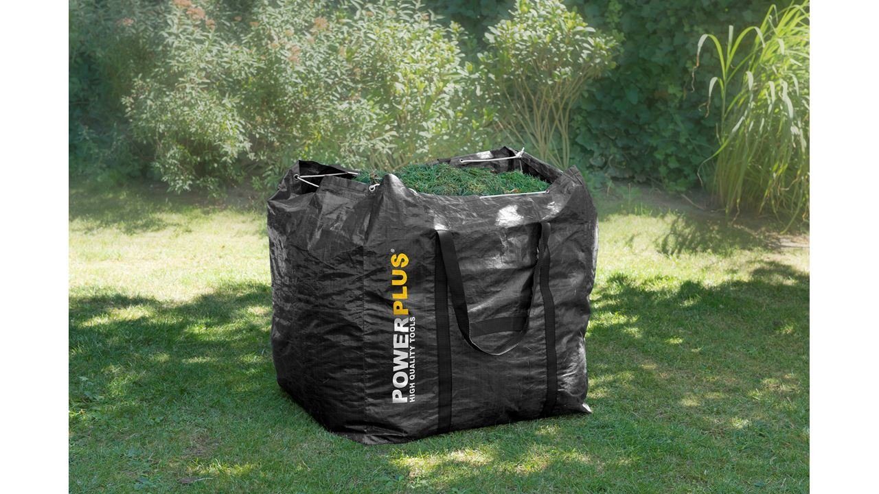 Powerplus X Gartensack reißfester Laubsack 270 Liter mit Henkeln, 270 l, Tragehenkel