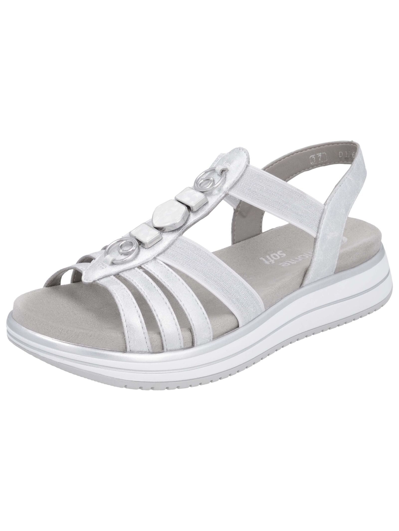 Remonte Sandalen Lederimitat Riemchensandalette günstig online kaufen